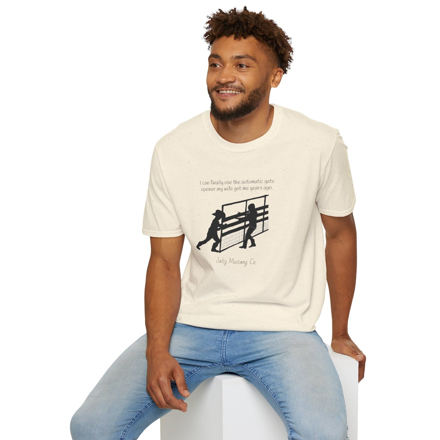 Automatic Gate Opener (For Husband) Softstyle T-Shirt