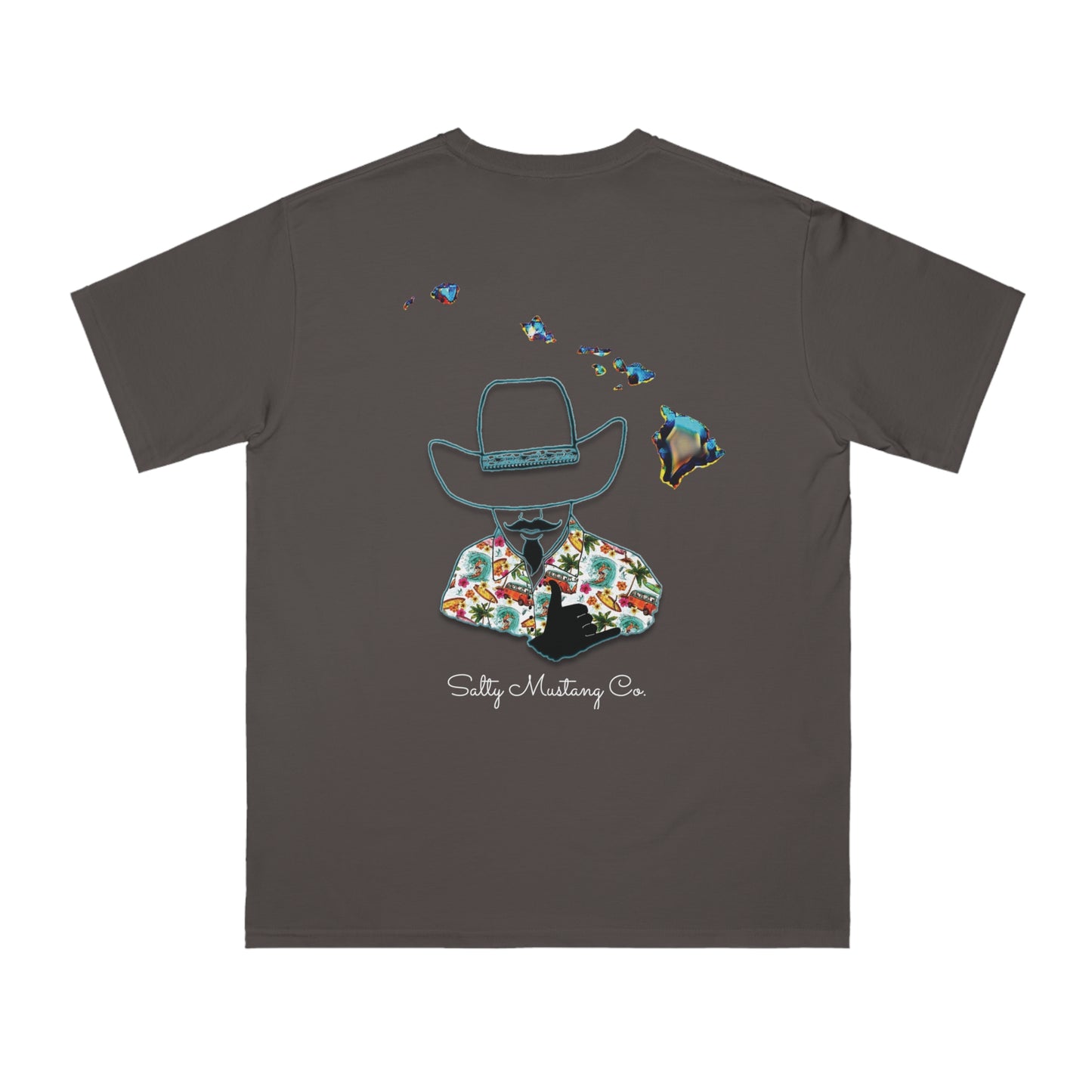 Paniolo Hawai'i Salty Mustang Co. Organic Unisex Classic T-Shirt
