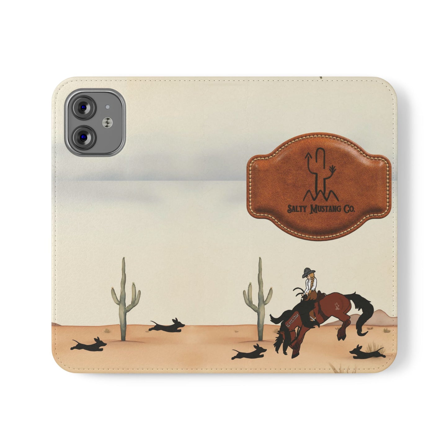 Salty Mustang Co. Spirited Desert Flip Cases (iPhone and Samsung)