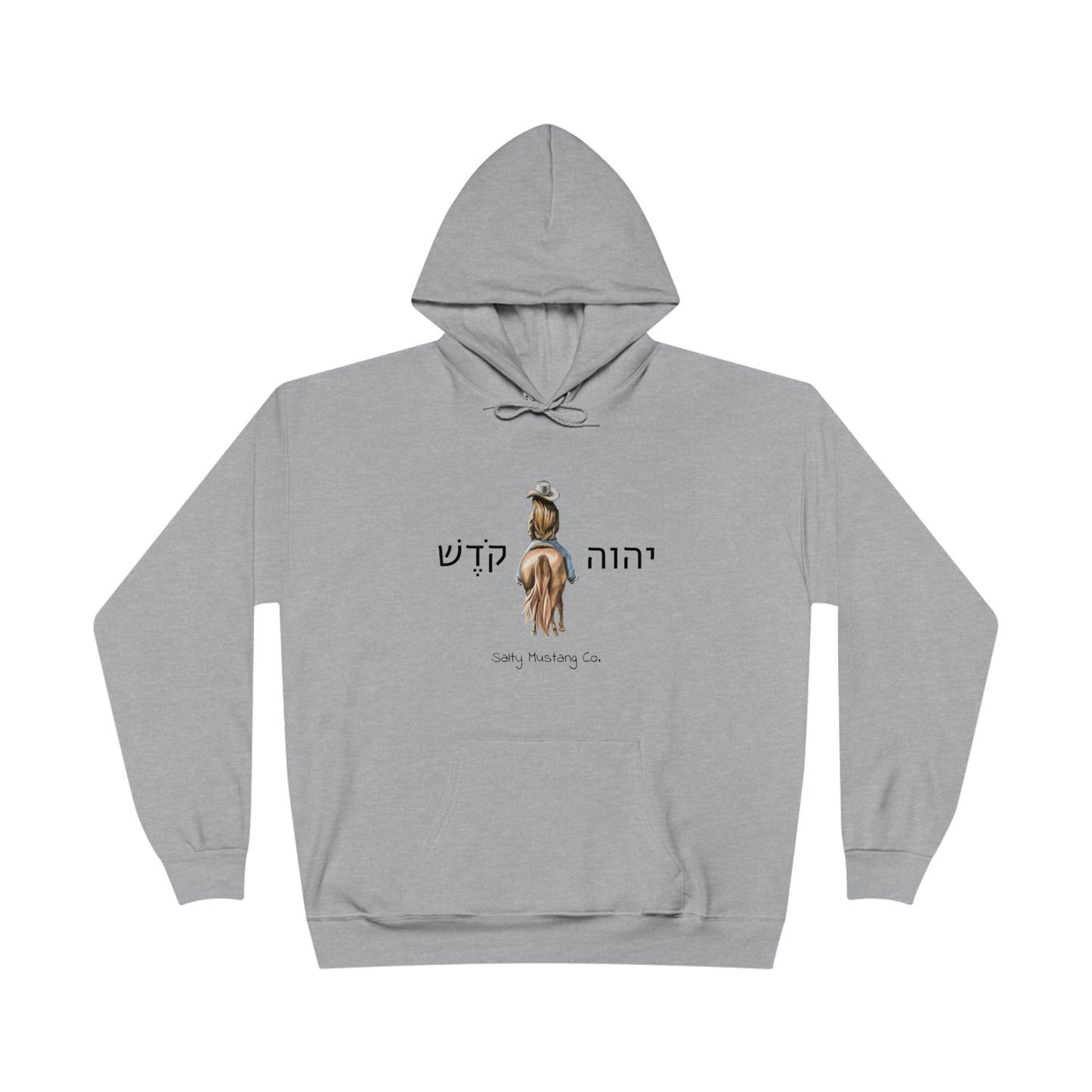 Kodesh Cowgirl Unisex EcoSmart® Pullover Hoodie Sweatshirt