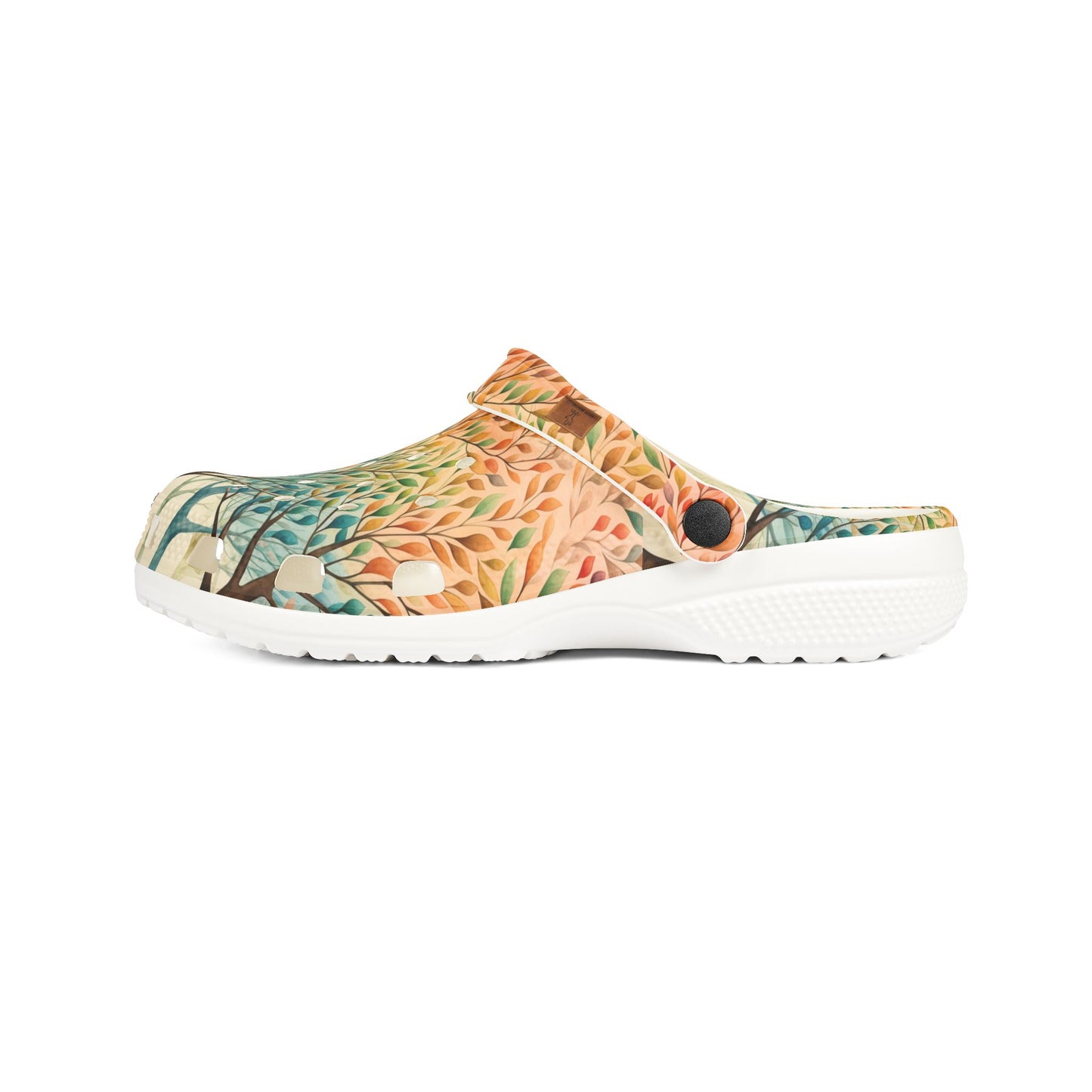Painted Woods Foam Rubber Salty Clogs