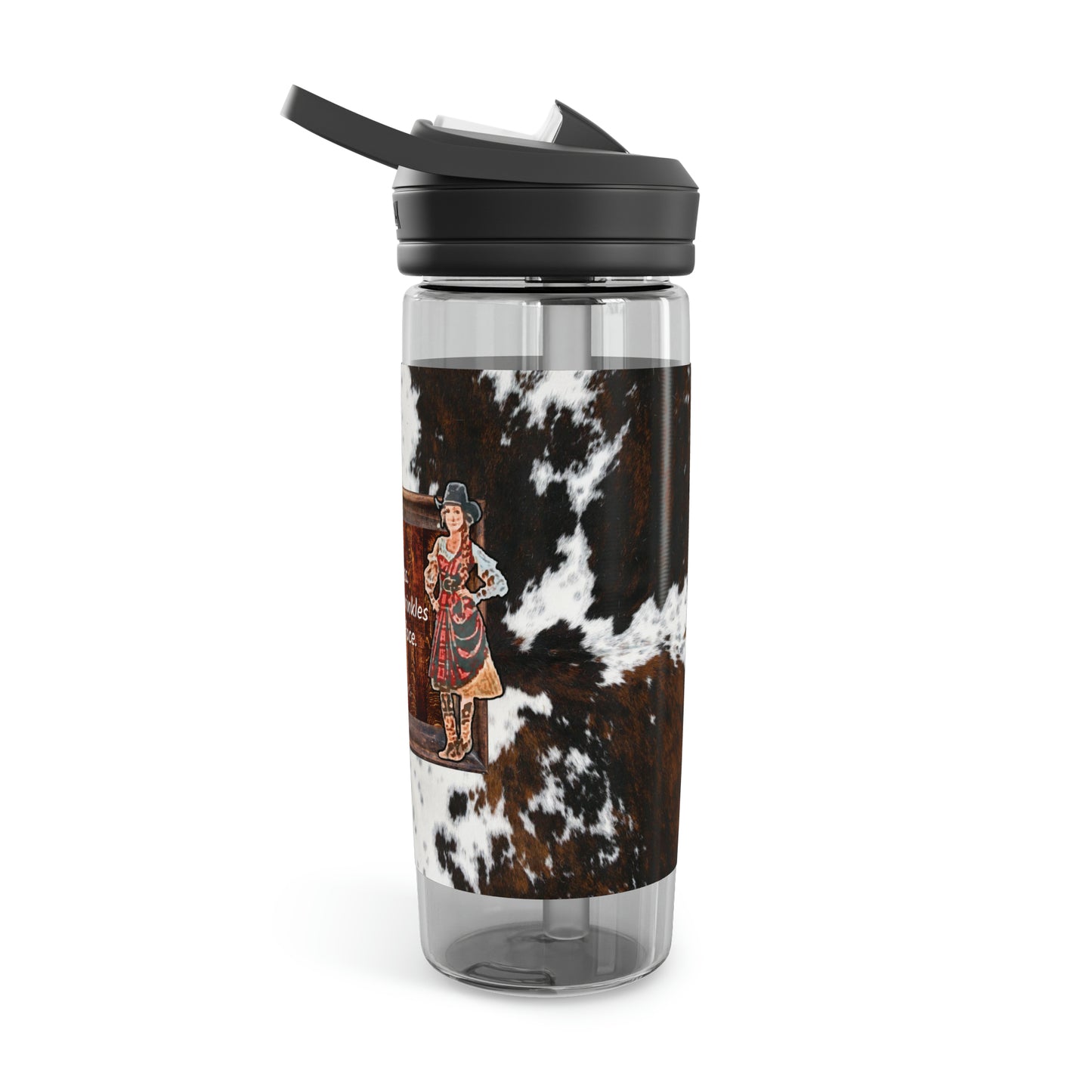 Punchy Queen "Go Bra-less. It'll Pull The Wrinkles Out Of Your Face." CamelBak Eddy® Water Bottle, 20oz\25oz