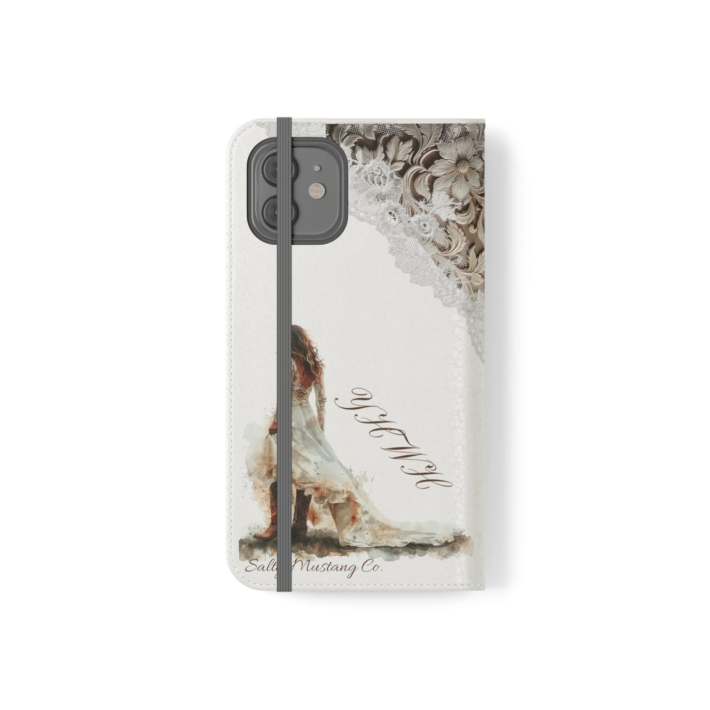 Leather & Lace YHWH Flip Cases (Samsung AND iPhone)