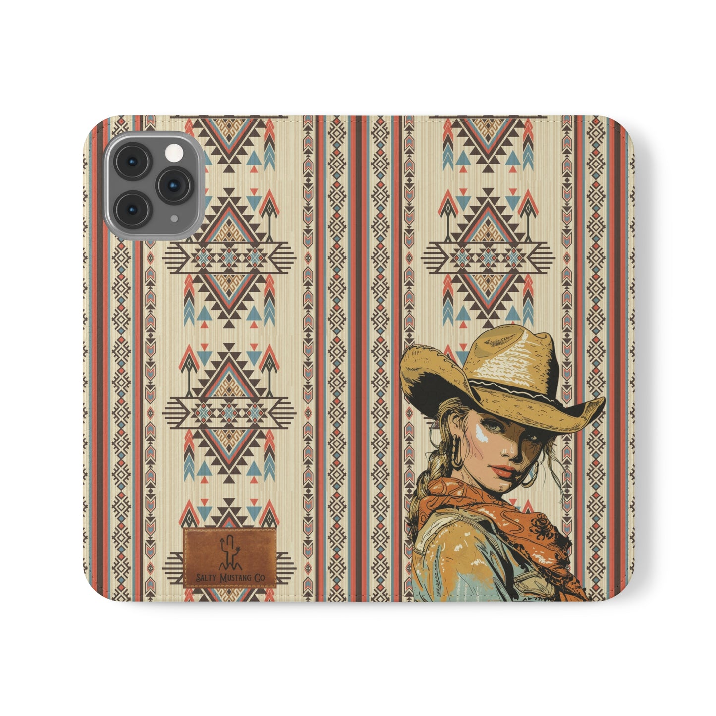 Pretty & Punchy Phone Flip Case (Samsung AND iPhone)