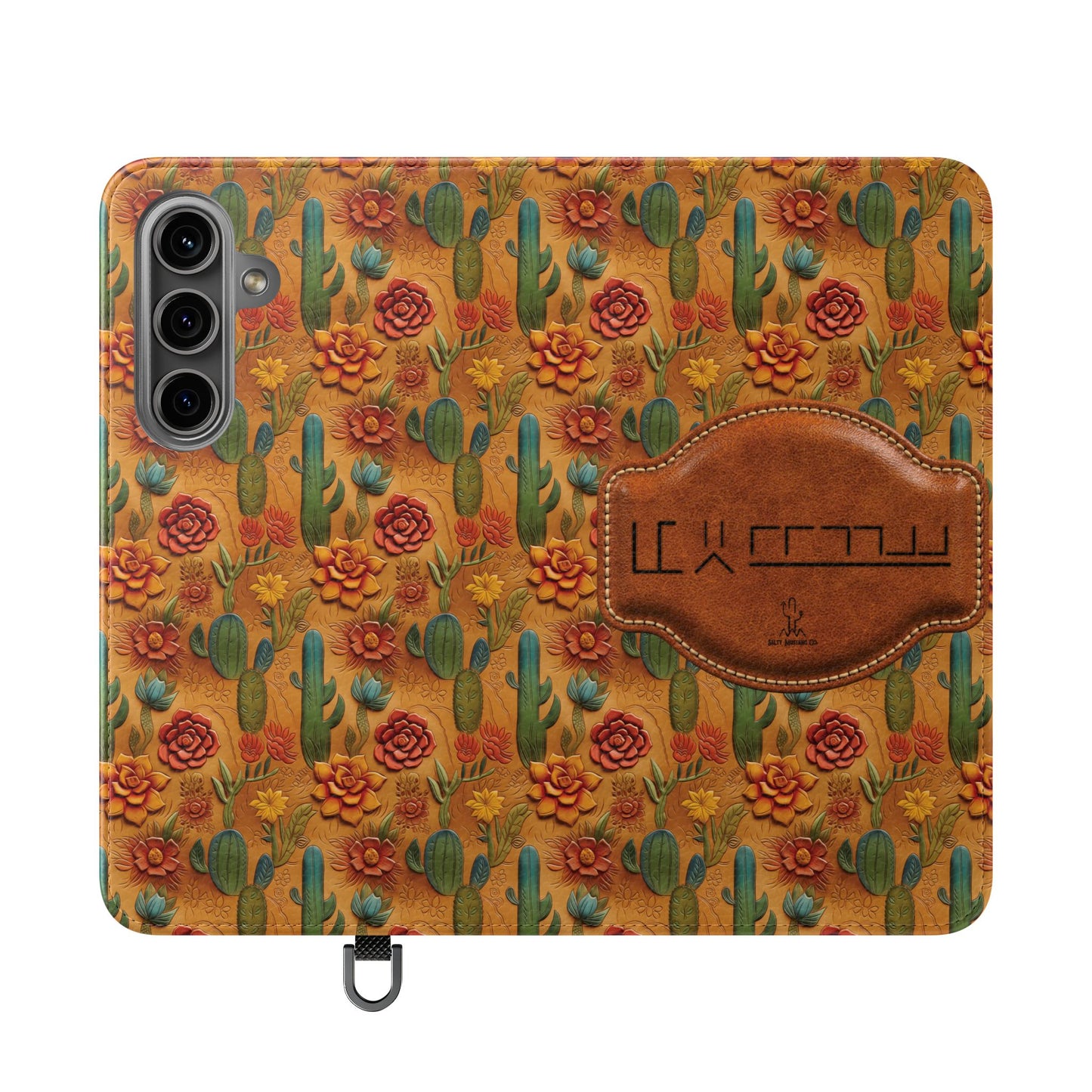 Customizable Mustang Brand Wallet Flip Phone Case (iPhone and Samsung)