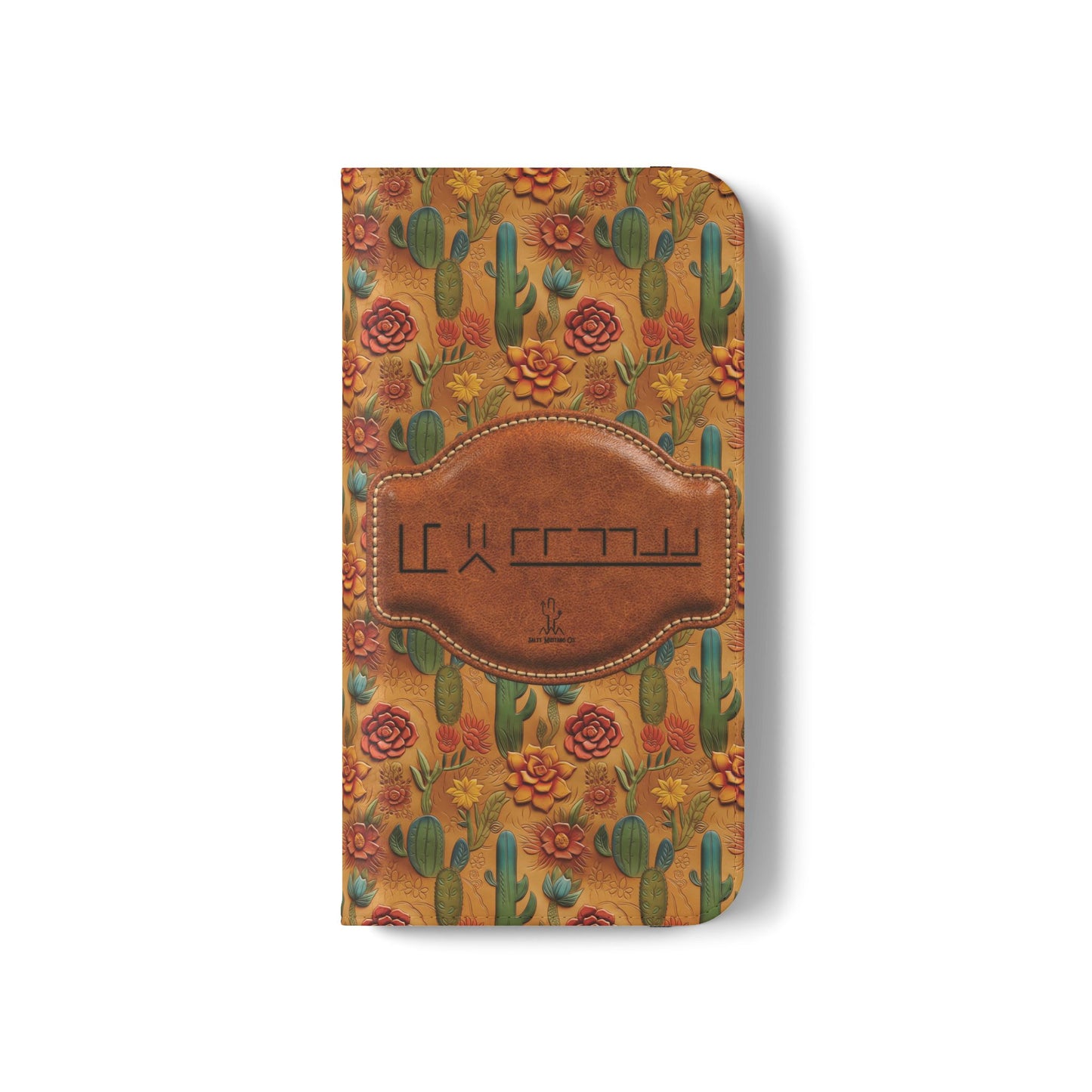 Customizable Mustang Brand Wallet Flip Phone Case (iPhone and Samsung)