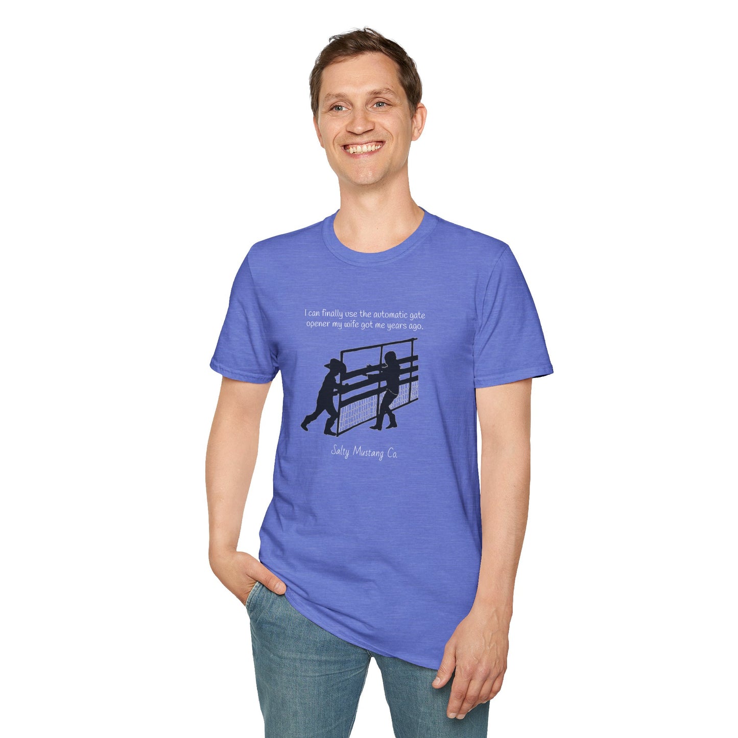 Automatic Gate Opener (For Husband) Softstyle T-Shirt