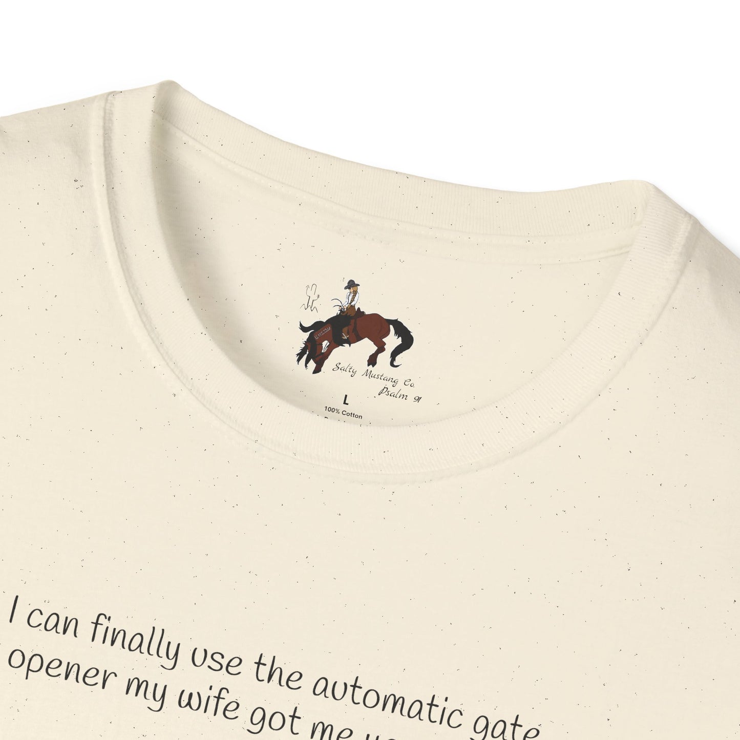 Automatic Gate Opener (For Husband) Softstyle T-Shirt
