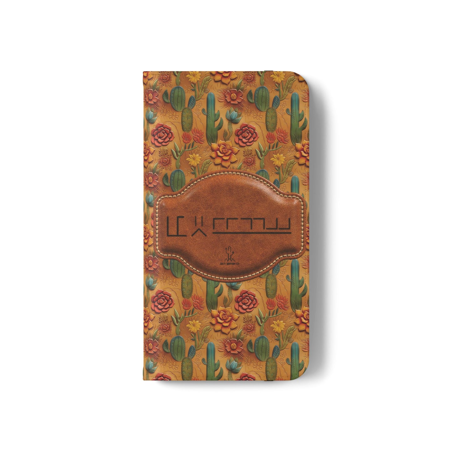 Customizable Mustang Brand Wallet Flip Phone Case (iPhone and Samsung)