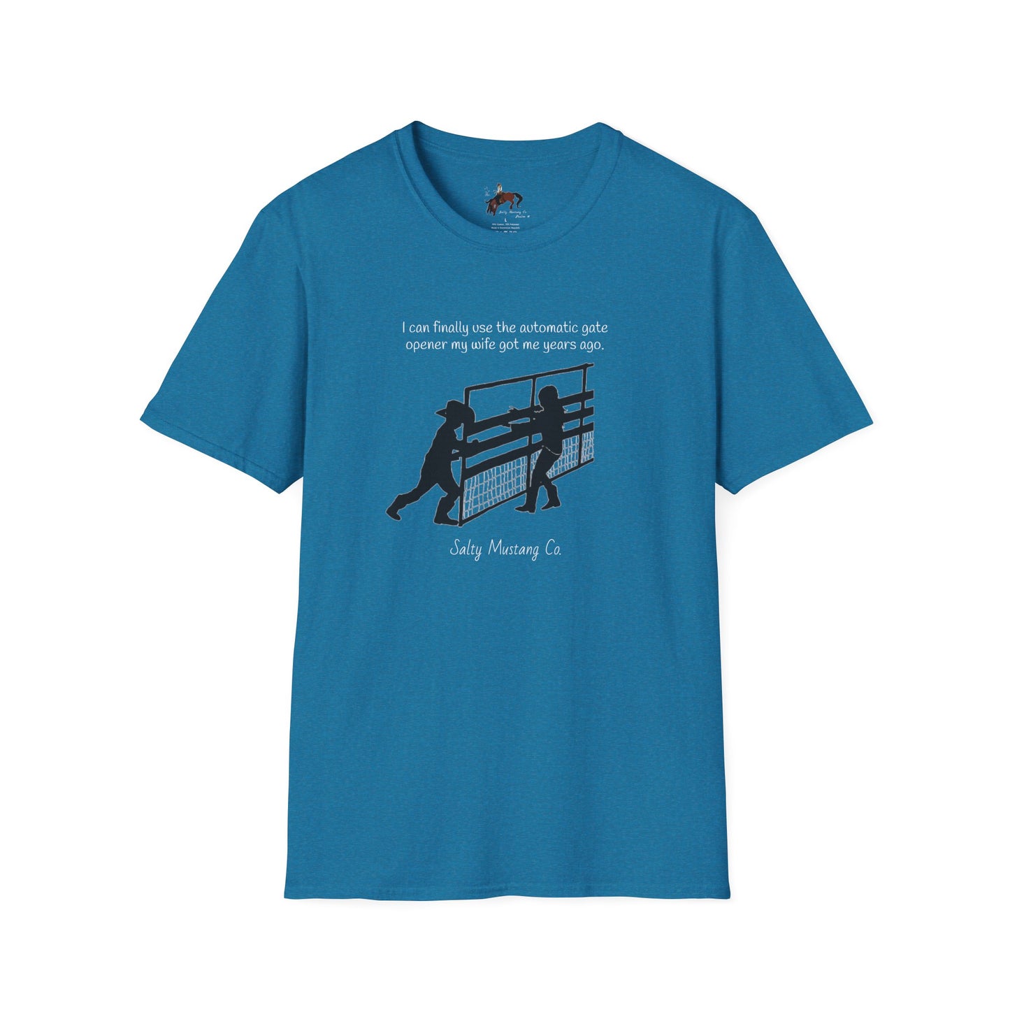 Automatic Gate Opener (For Husband) Softstyle T-Shirt