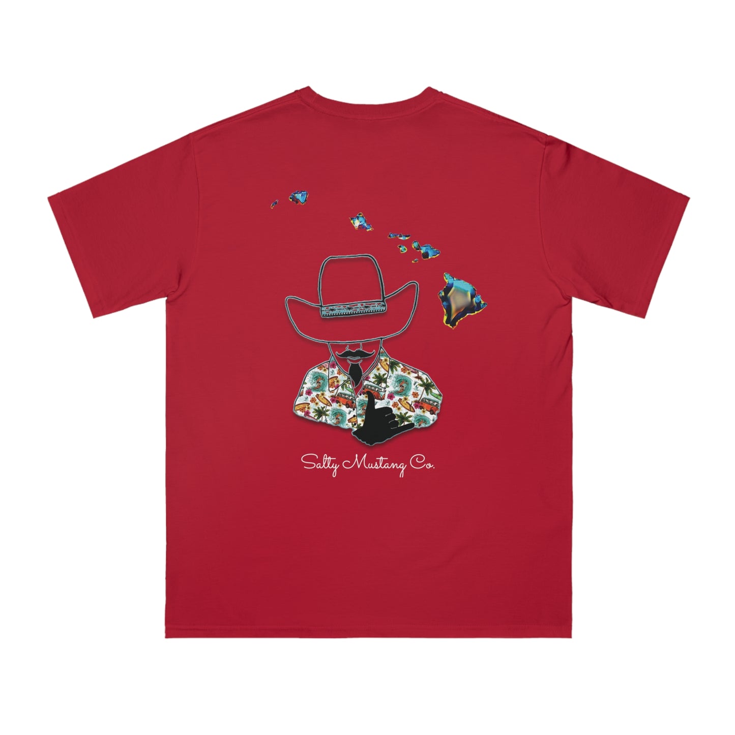 Paniolo Hawai'i Salty Mustang Co. Organic Unisex Classic T-Shirt
