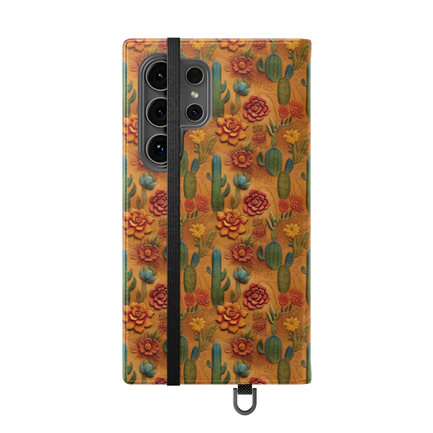 Customizable Mustang Brand Wallet Flip Phone Case (iPhone and Samsung)
