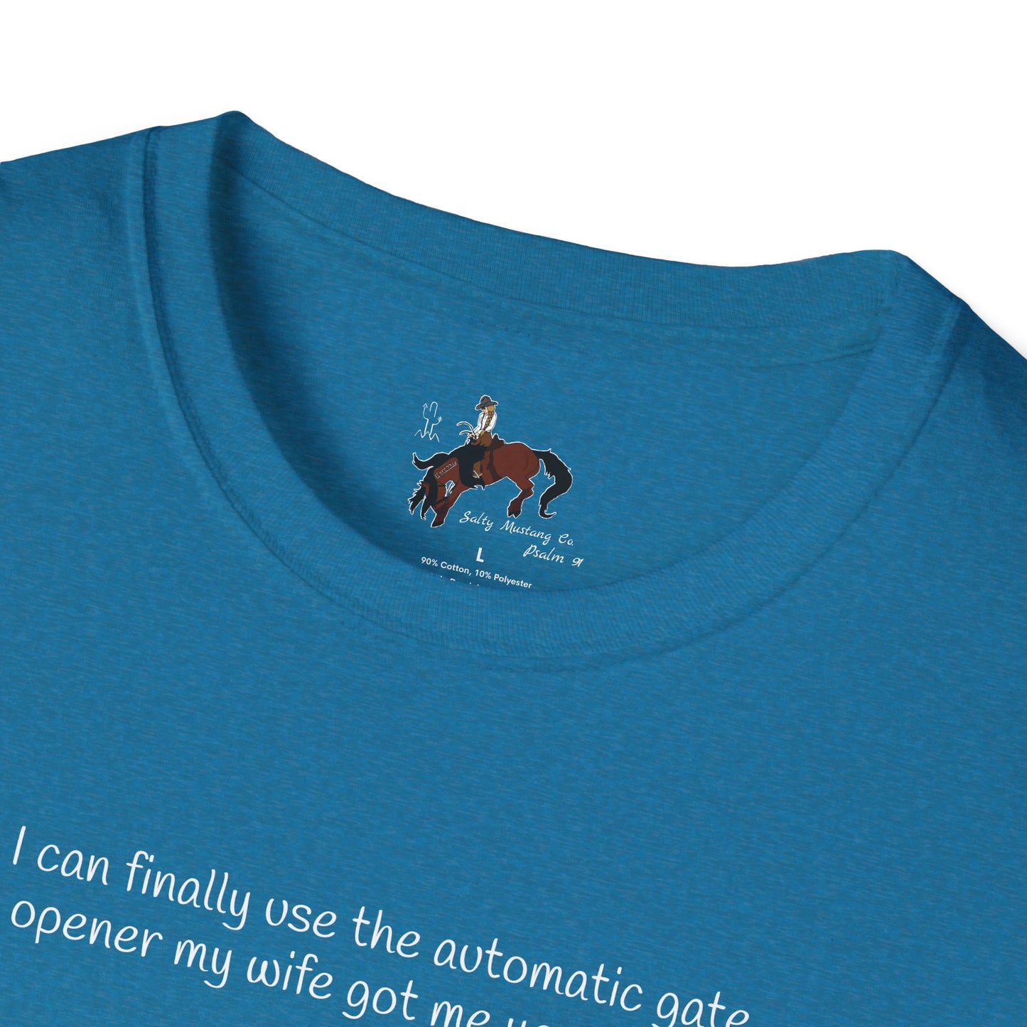 Automatic Gate Opener (For Husband) Softstyle T-Shirt