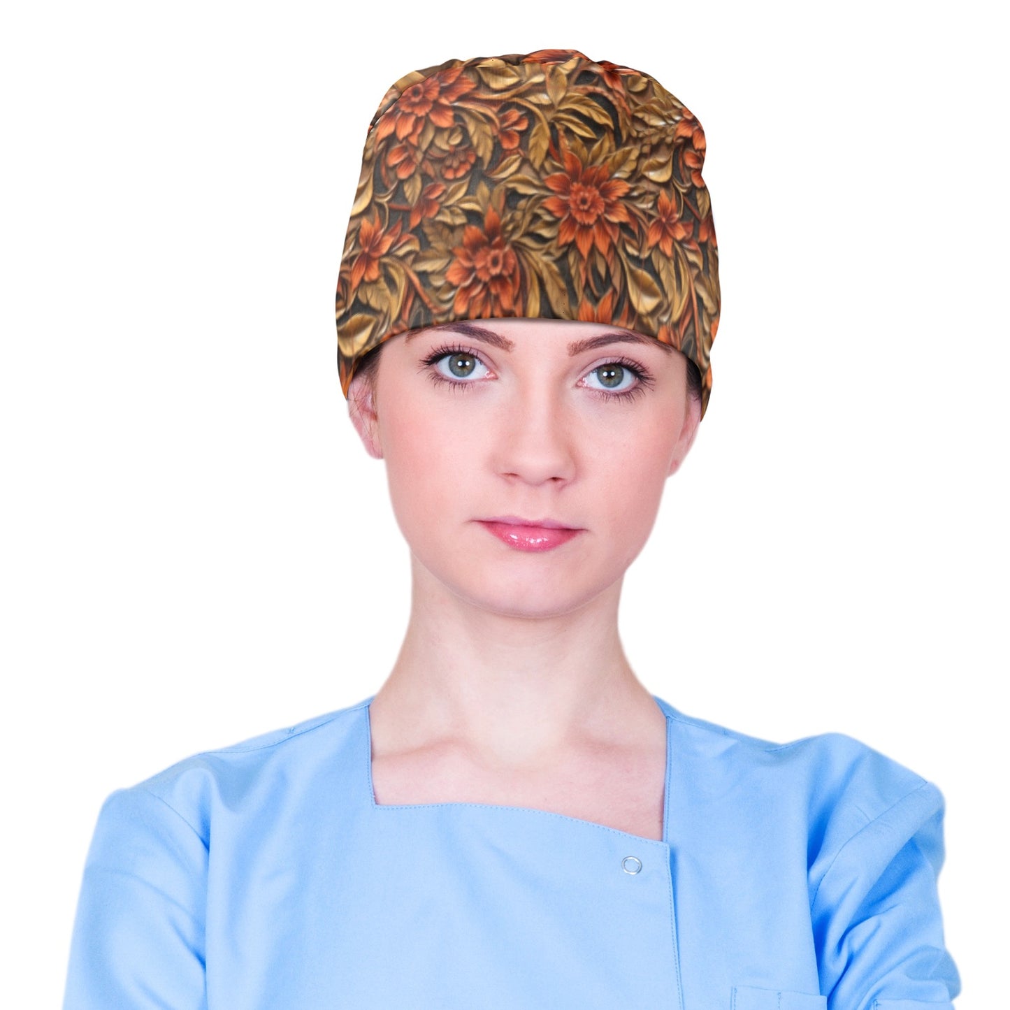 Prairie Rose Scrub Cap