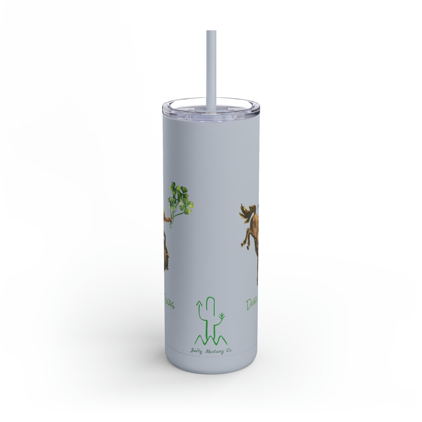 Dublin, Texas Bronc Rider Shamrock Matte Tumbler, 20oz
