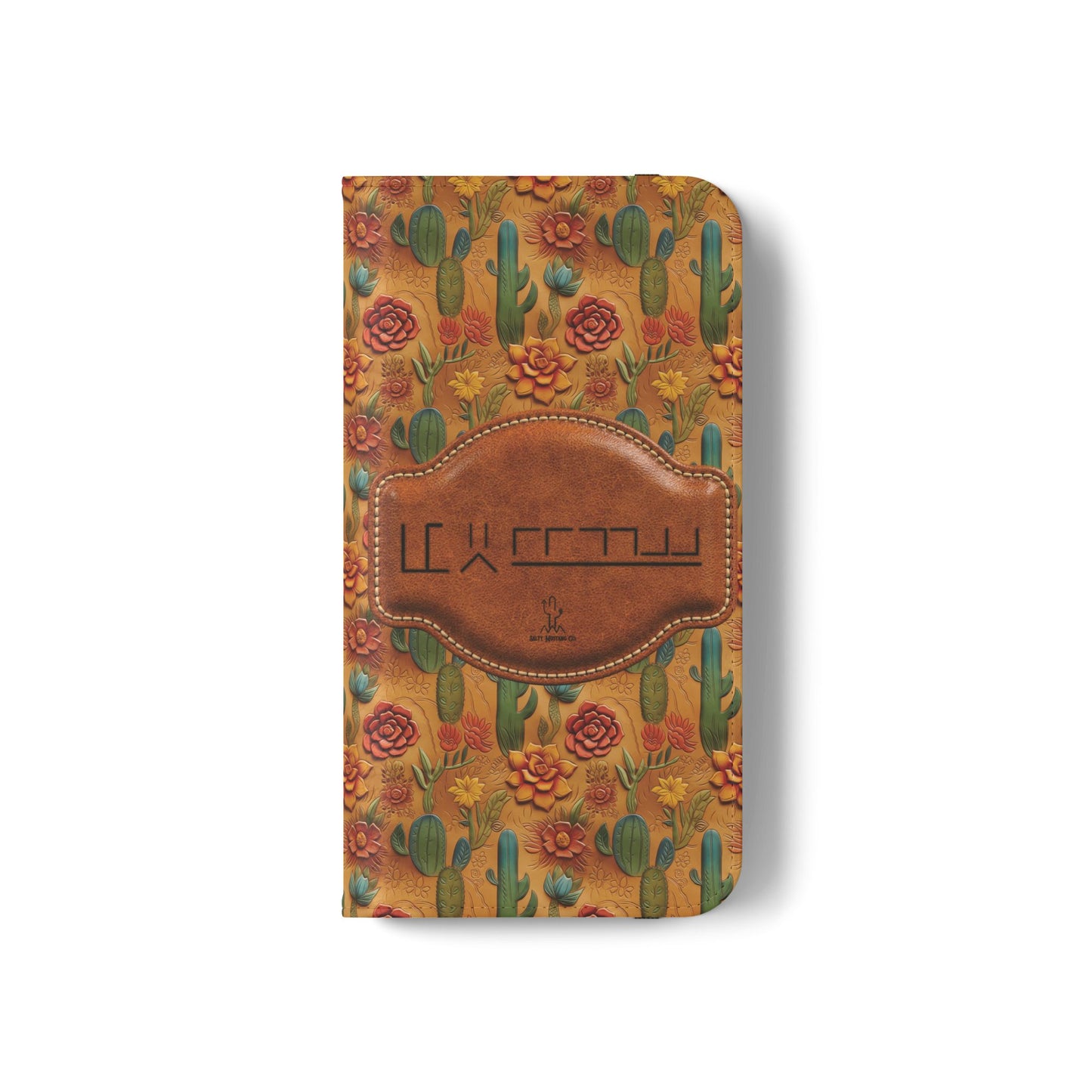 Customizable Mustang Brand Wallet Flip Phone Case (iPhone and Samsung)