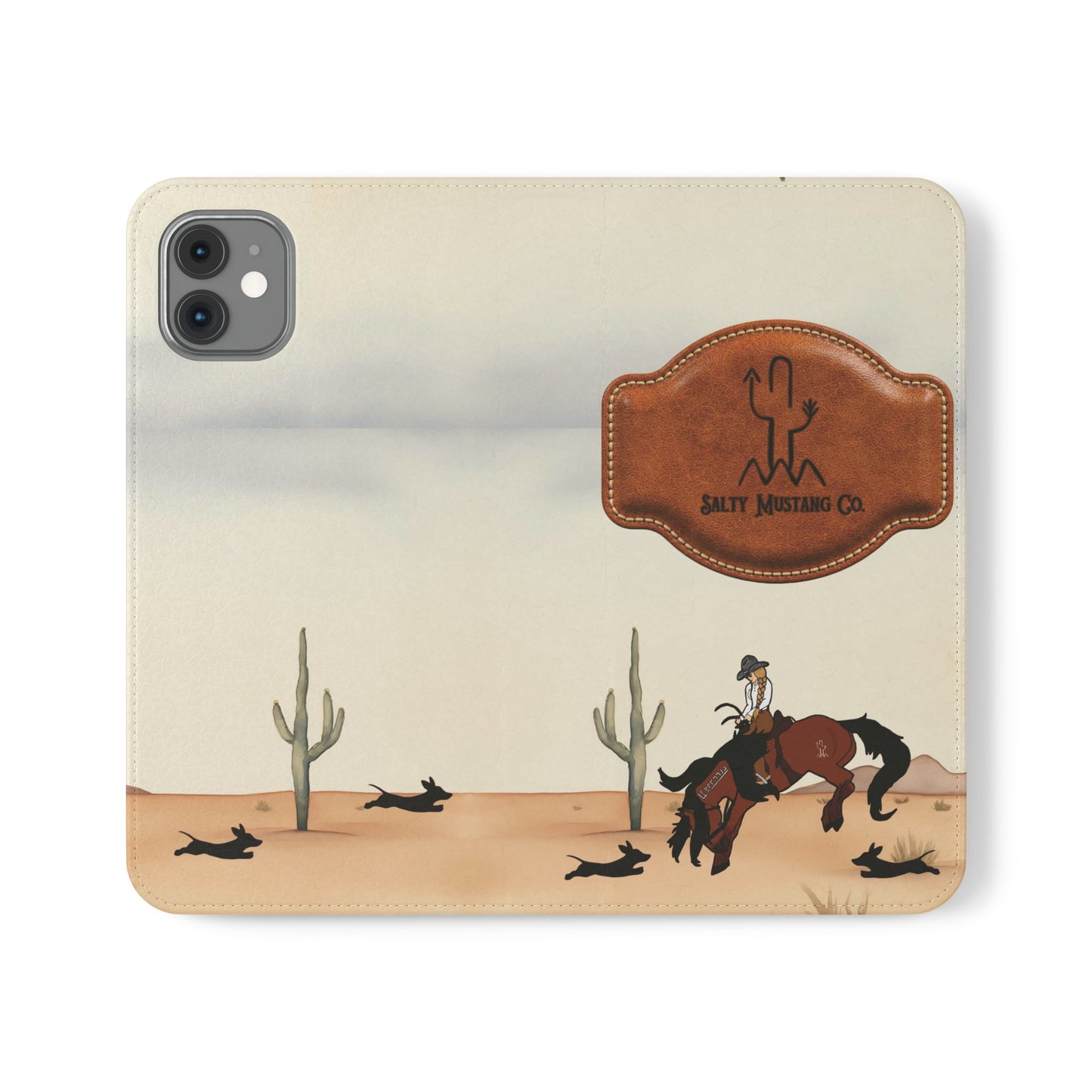 Salty Mustang Co. Spirited Desert Flip Cases (iPhone and Samsung)