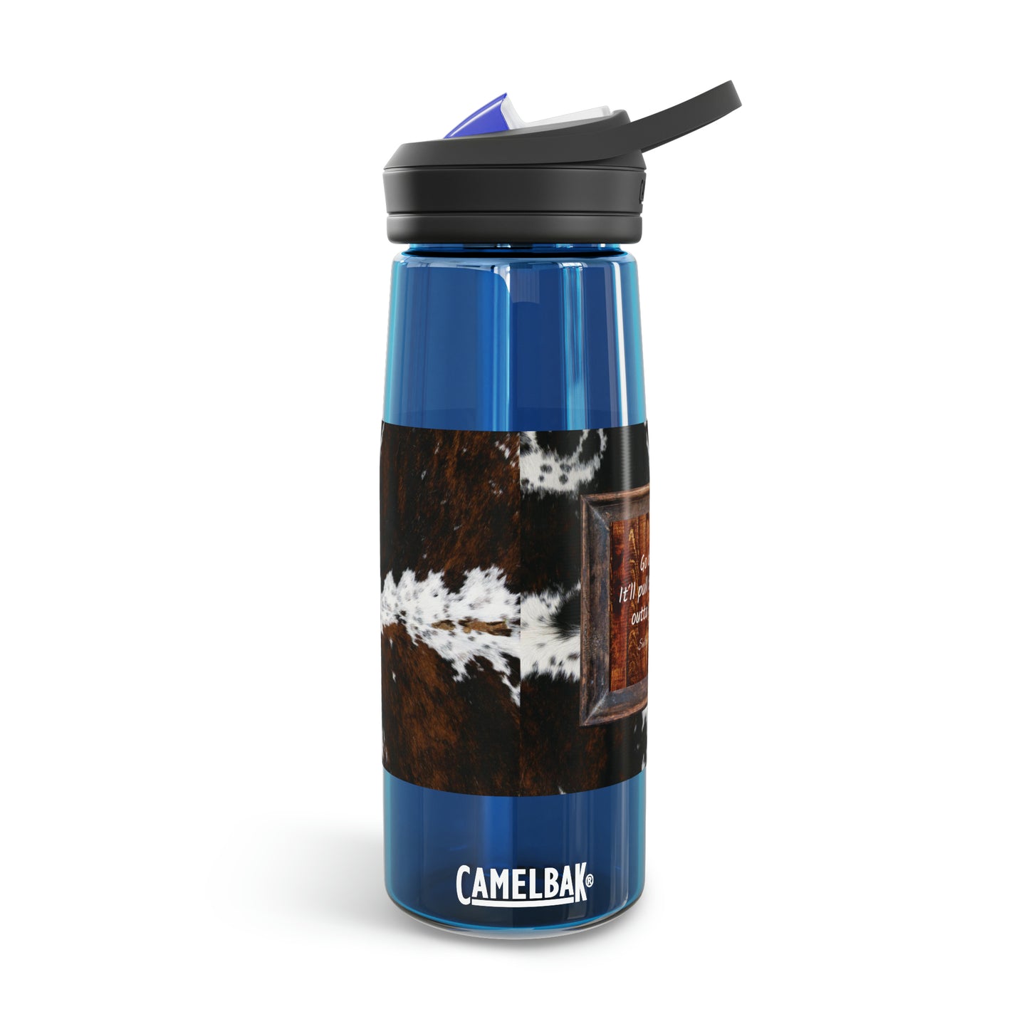 Punchy Queen "Go Bra-less. It'll Pull The Wrinkles Out Of Your Face." CamelBak Eddy® Water Bottle, 20oz\25oz