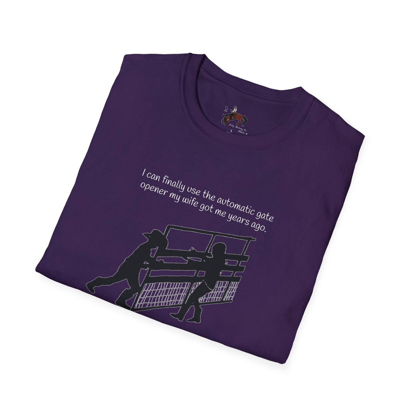 Automatic Gate Opener (For Husband) Softstyle T-Shirt