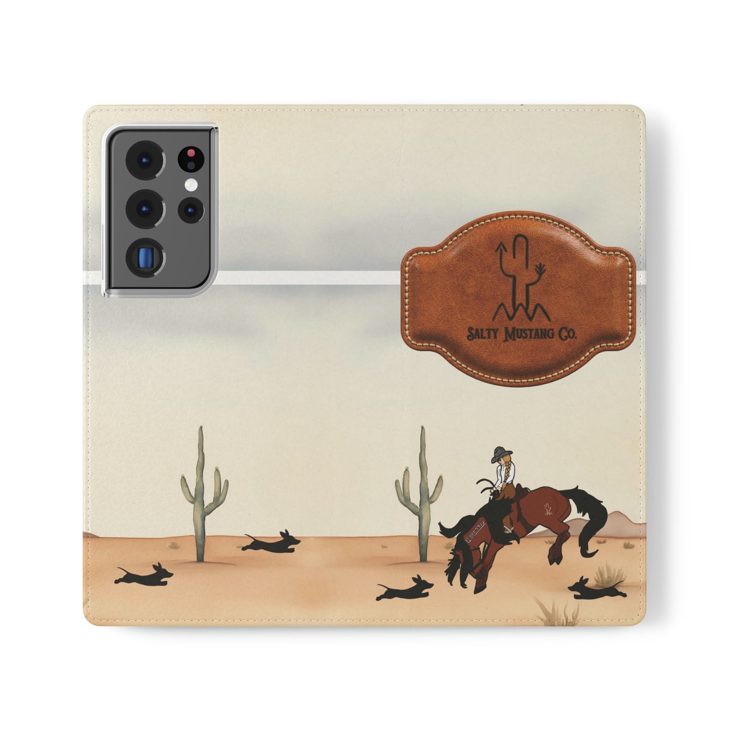 Salty Mustang Co. Spirited Desert Flip Cases (iPhone and Samsung)