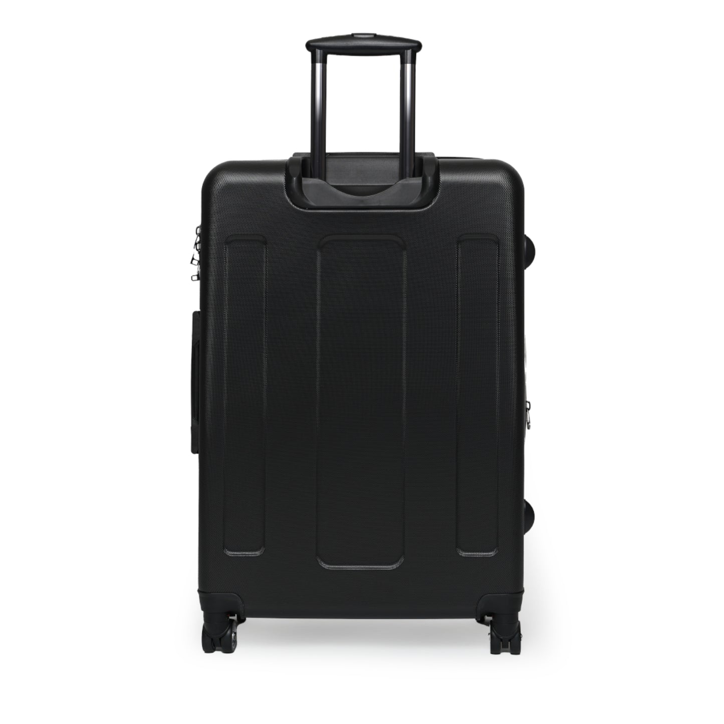 Ear Tag #3468 Waspy Heifer, Brindle Cow Print Suitcase