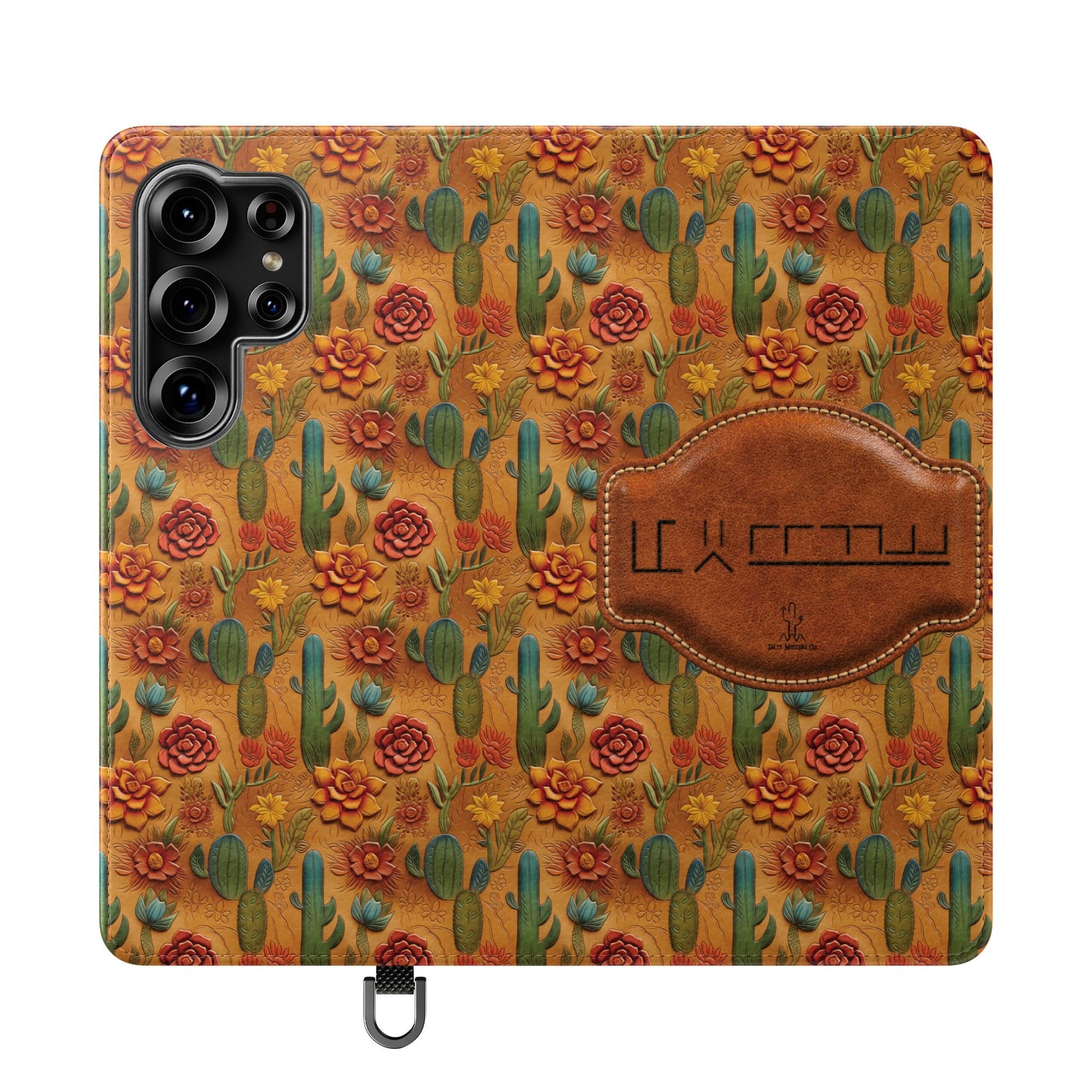 Customizable Mustang Brand Wallet Flip Phone Case (iPhone and Samsung)