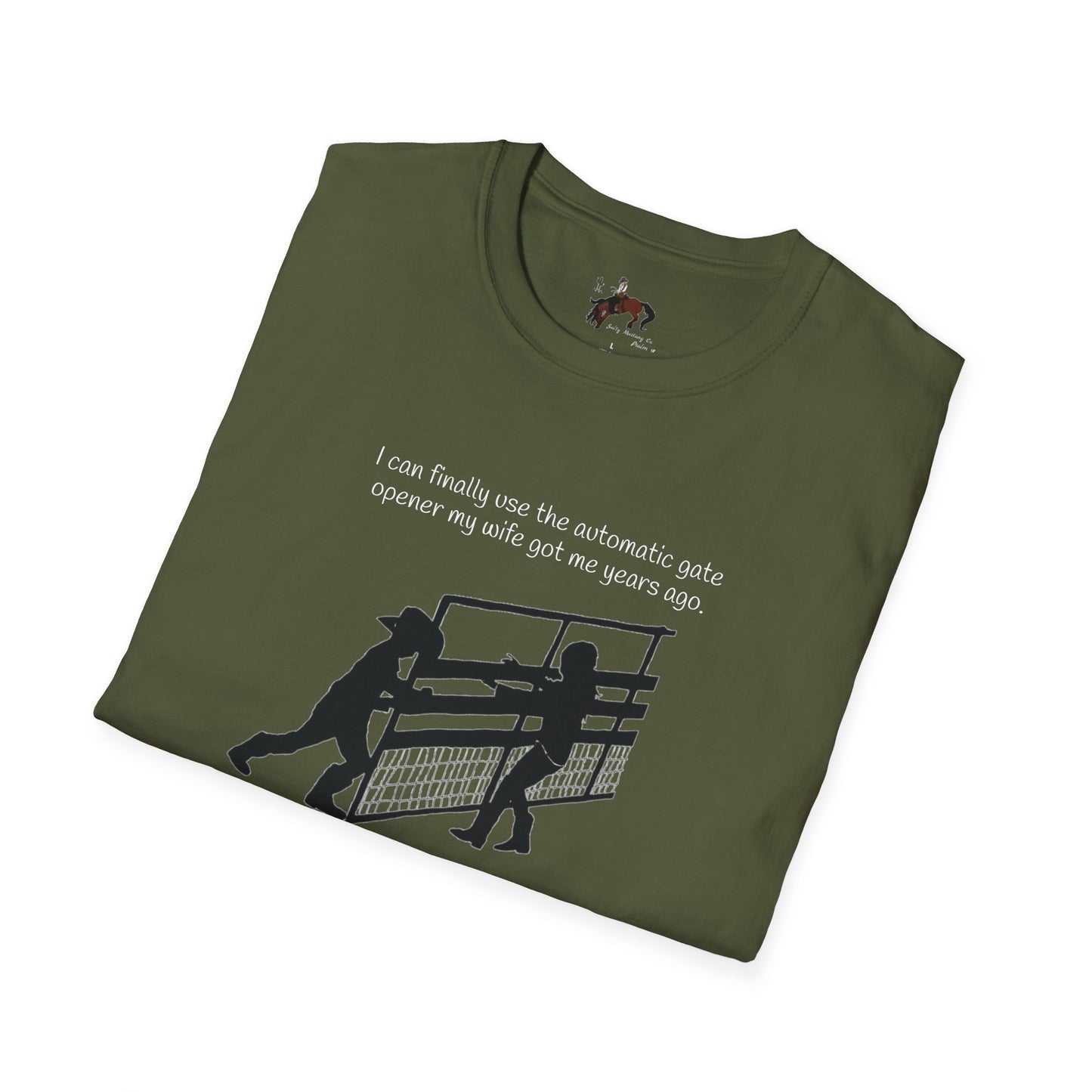 Automatic Gate Opener (For Husband) Softstyle T-Shirt