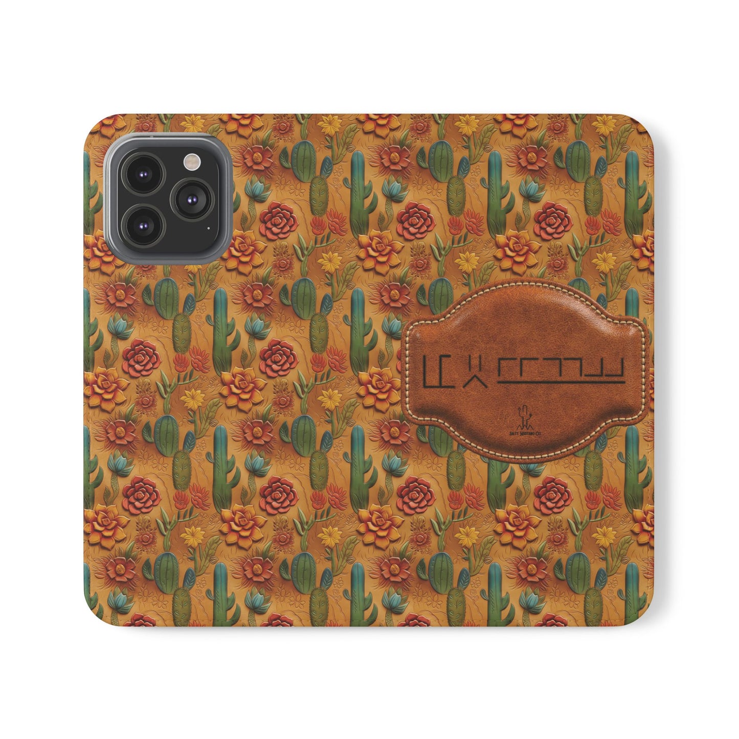 Customizable Mustang Brand Wallet Flip Phone Case (iPhone and Samsung)