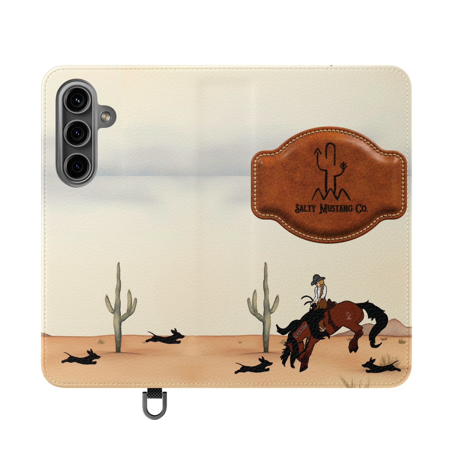 Salty Mustang Co. Spirited Desert Flip Cases (iPhone and Samsung)