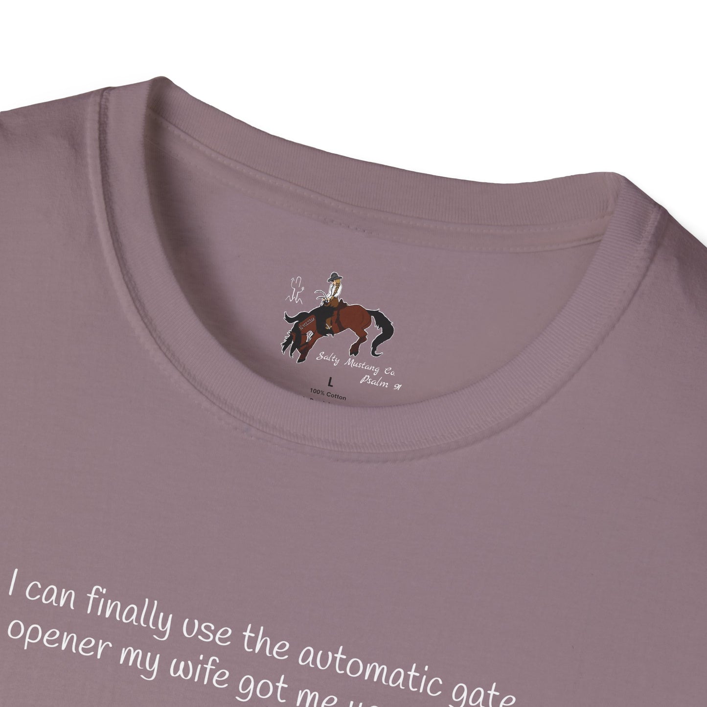 Automatic Gate Opener (For Husband) Softstyle T-Shirt