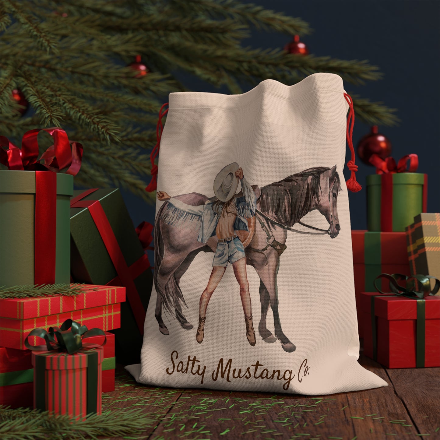 Free Spirit Cowgirl Linen Bag