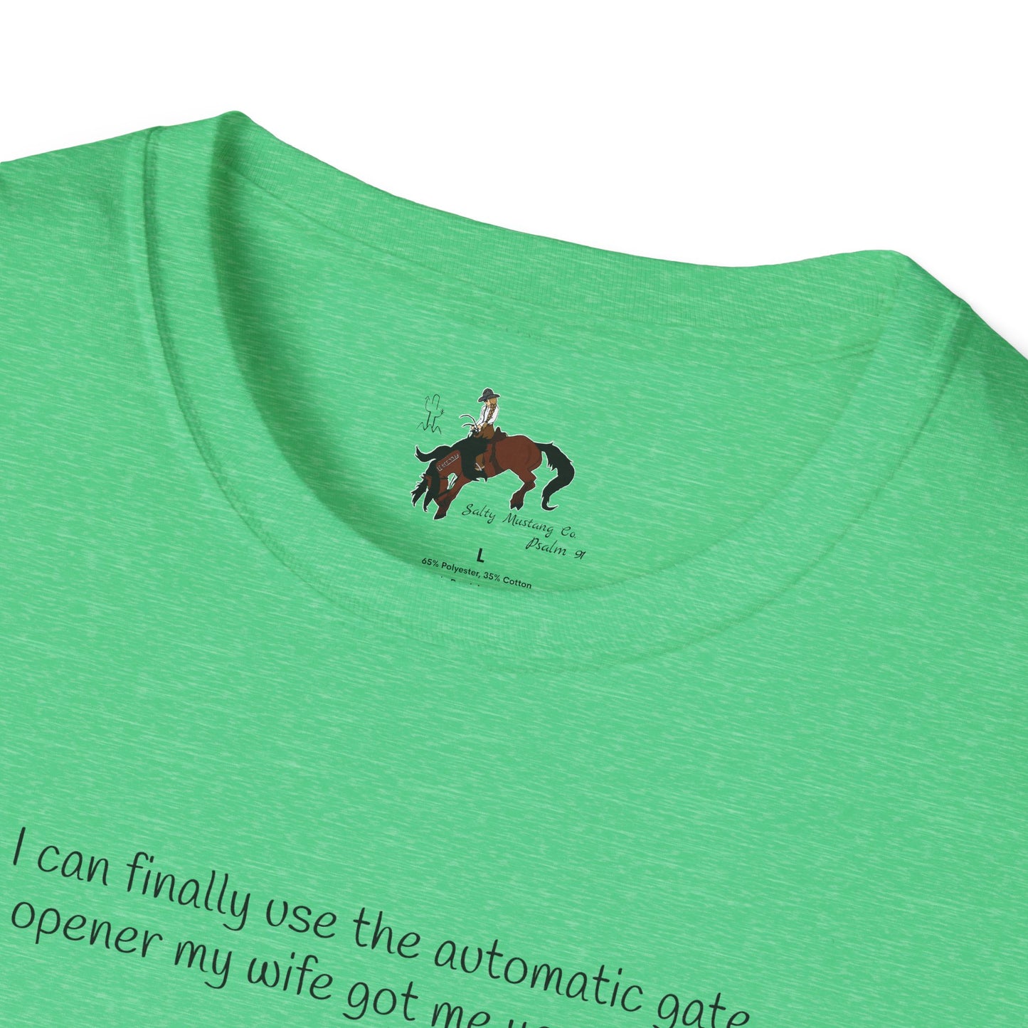 Automatic Gate Opener (For Husband) Softstyle T-Shirt