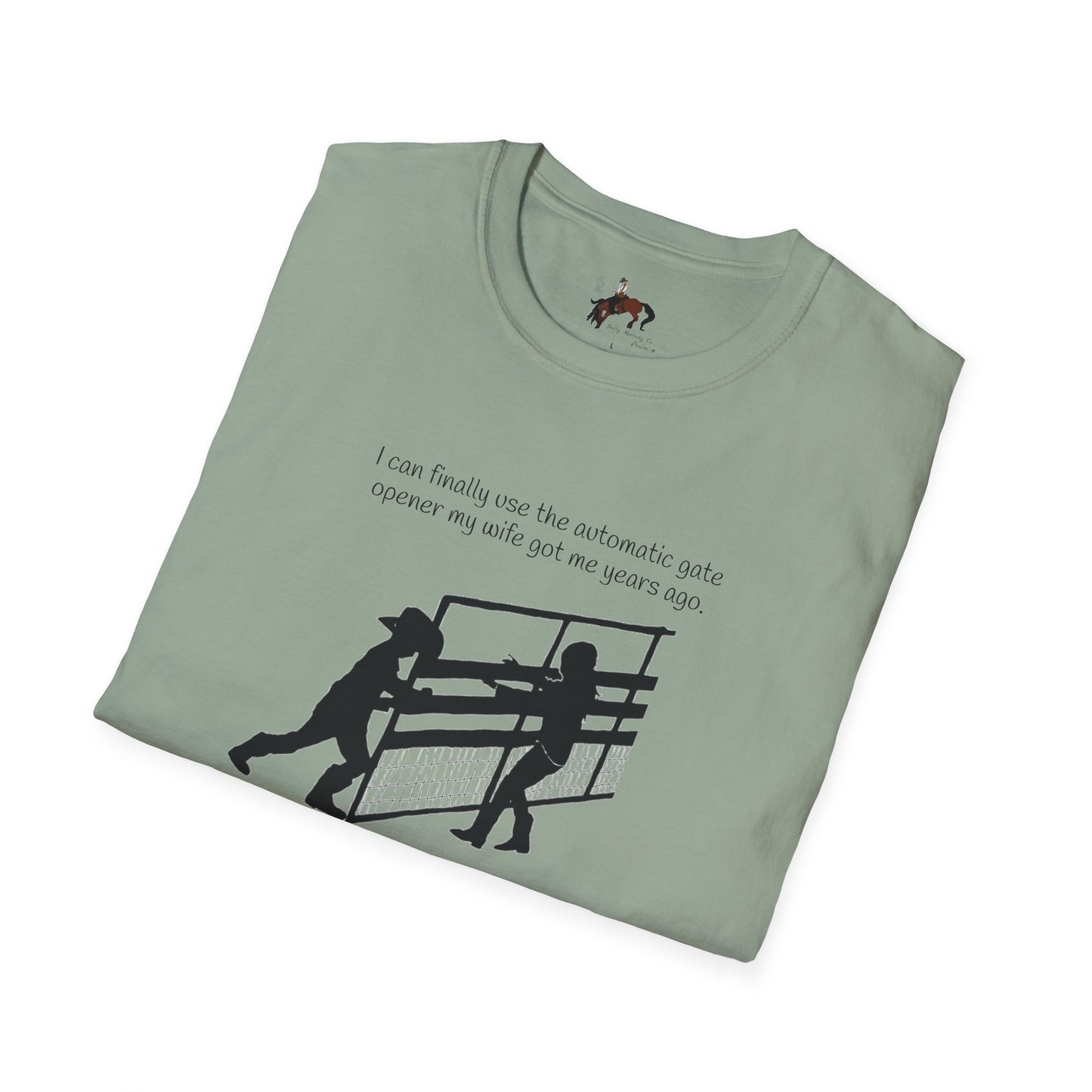 Automatic Gate Opener (For Husband) Softstyle T-Shirt