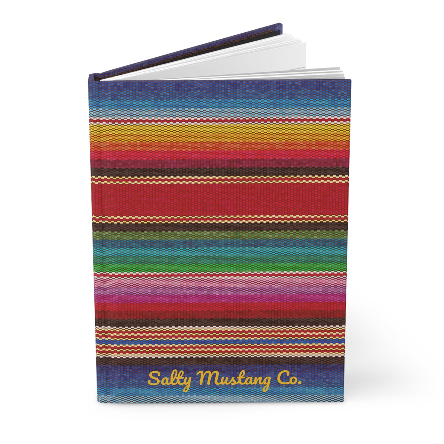 Serape Salty Mustang Co. Hardcover Journal Matte