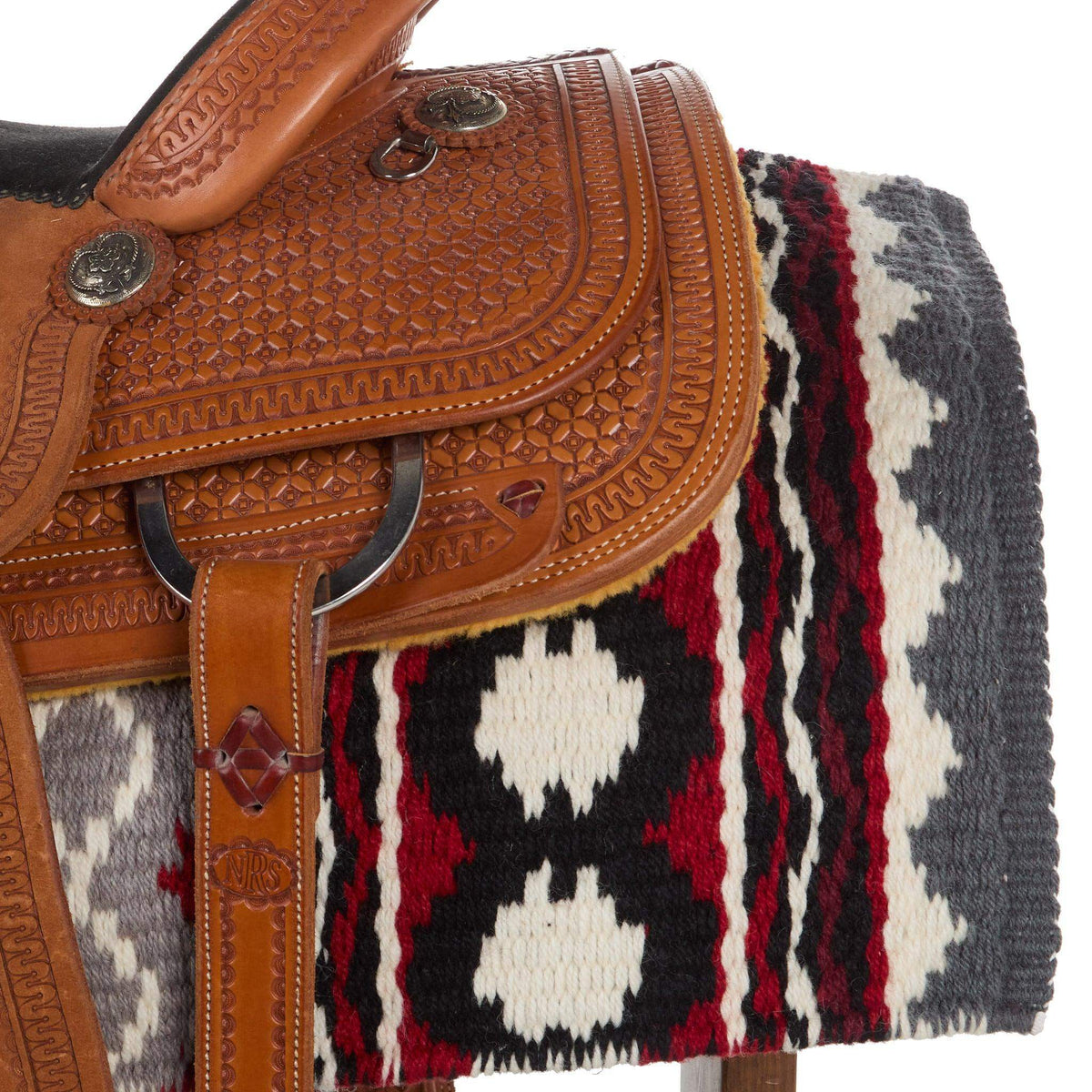 1423-13 Riverland 36x34 New Zealand Wool Saddle Blanket
