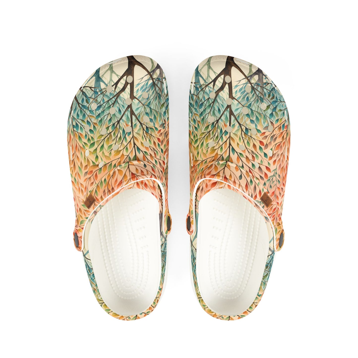 Painted Woods Foam Rubber Salty Clogs
