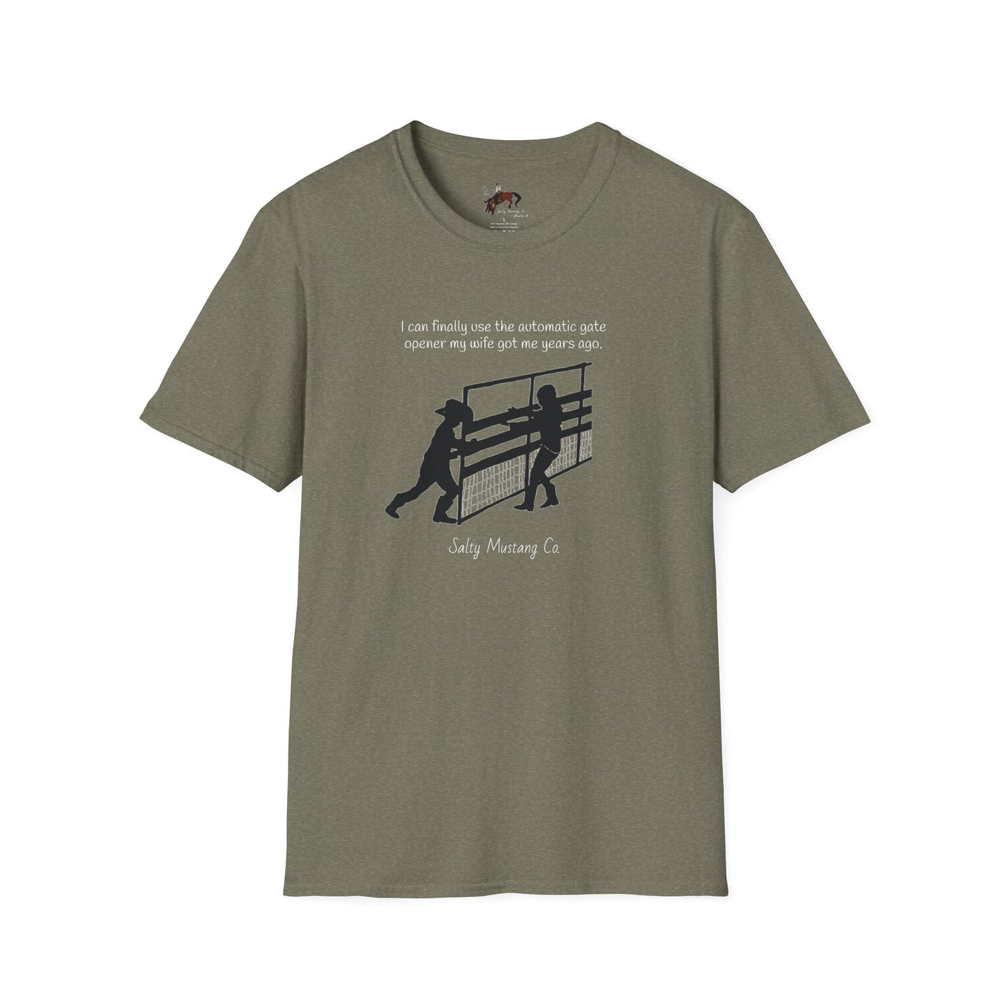 Automatic Gate Opener (For Husband) Softstyle T-Shirt
