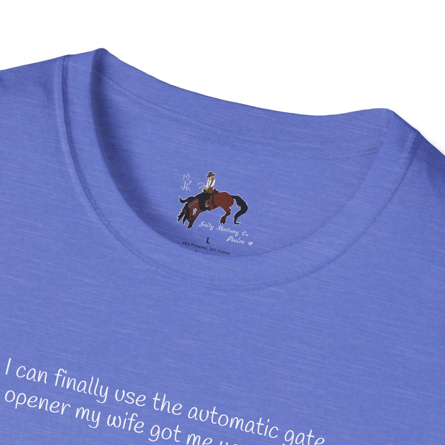 Automatic Gate Opener (For Husband) Softstyle T-Shirt