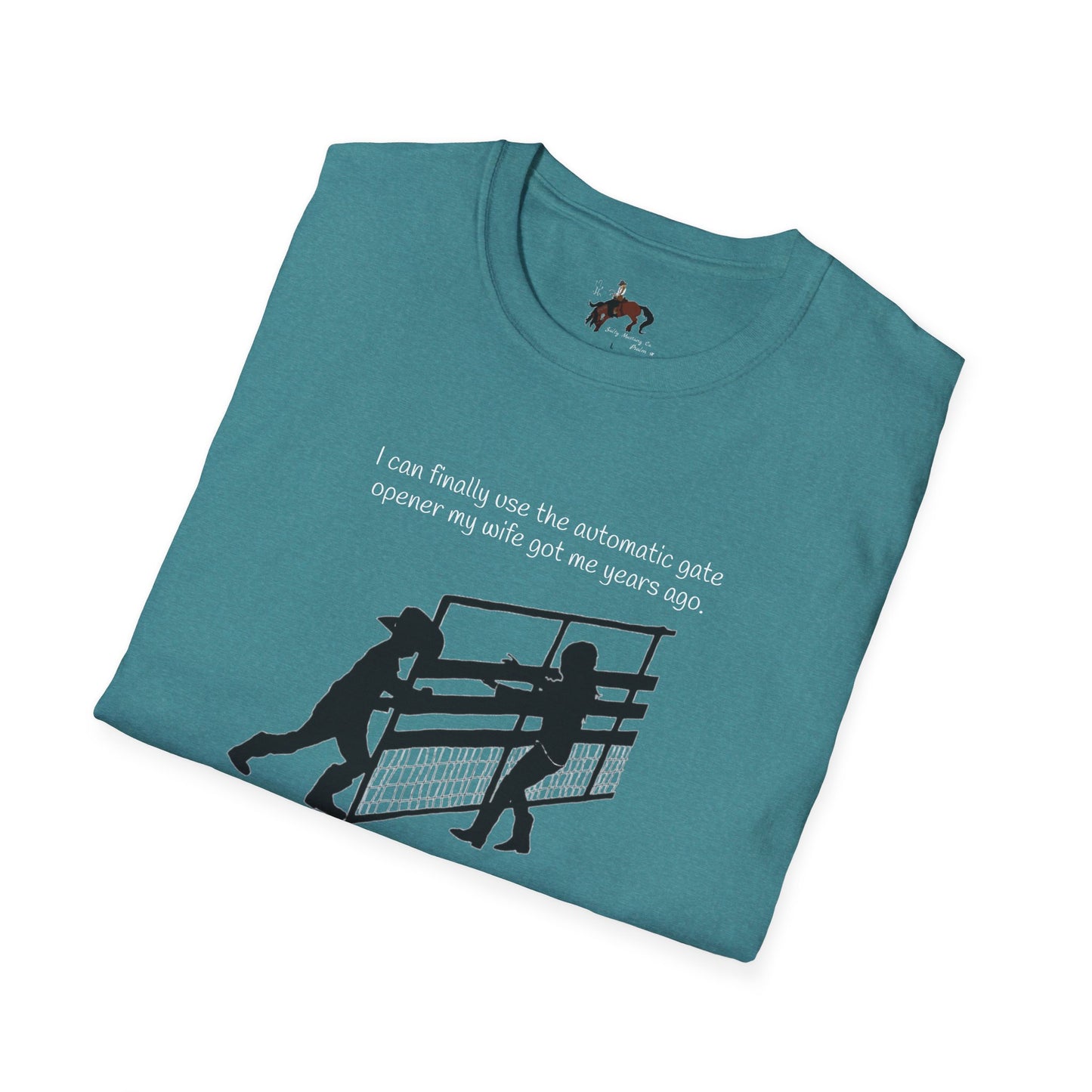 Automatic Gate Opener (For Husband) Softstyle T-Shirt
