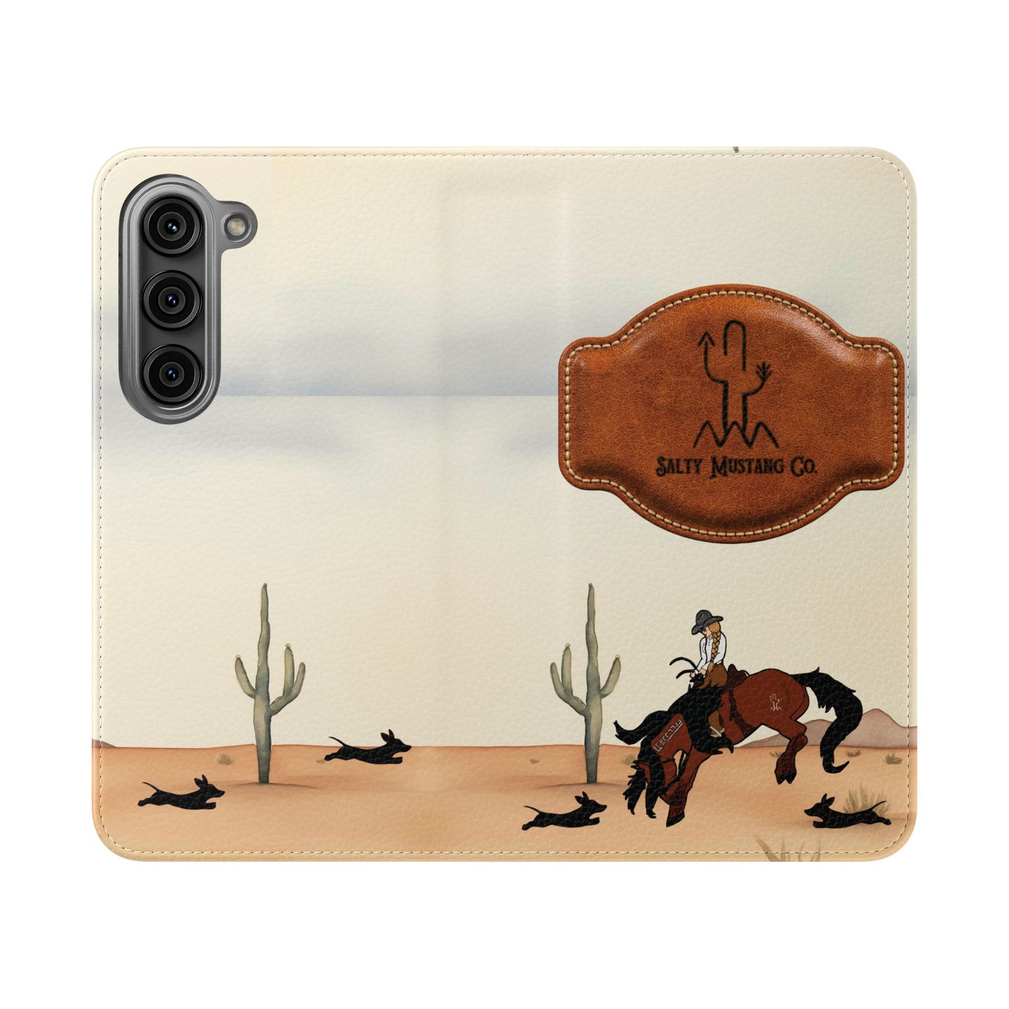 Salty Mustang Co. Spirited Desert Flip Cases (iPhone and Samsung)