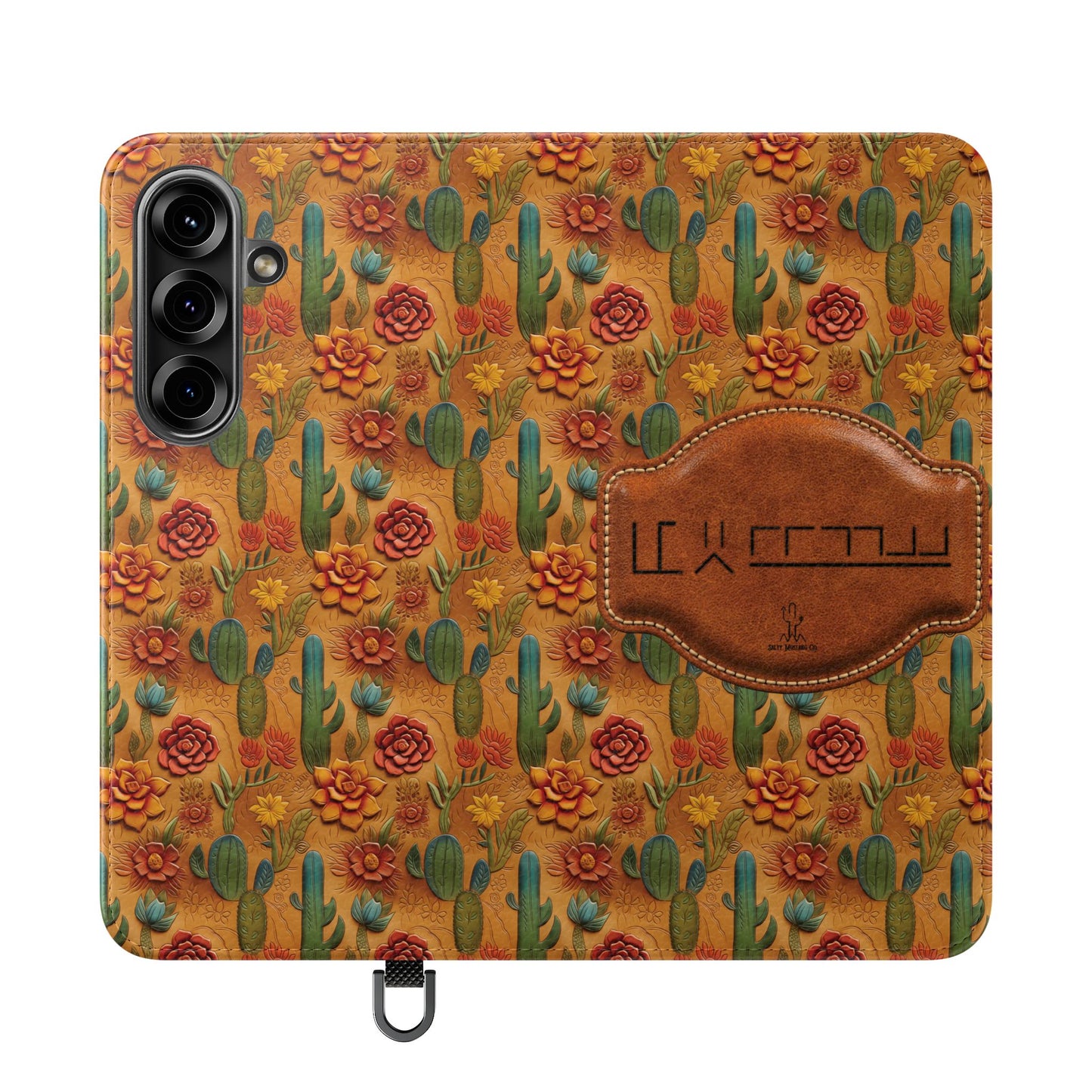 Customizable Mustang Brand Wallet Flip Phone Case (iPhone and Samsung)