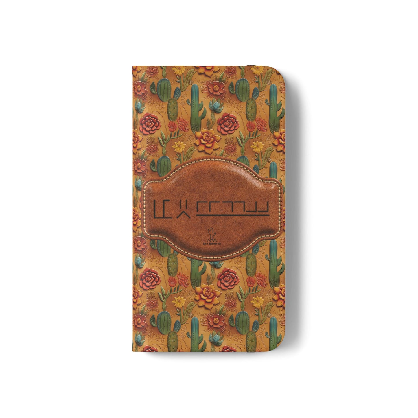 Customizable Mustang Brand Wallet Flip Phone Case (iPhone and Samsung)