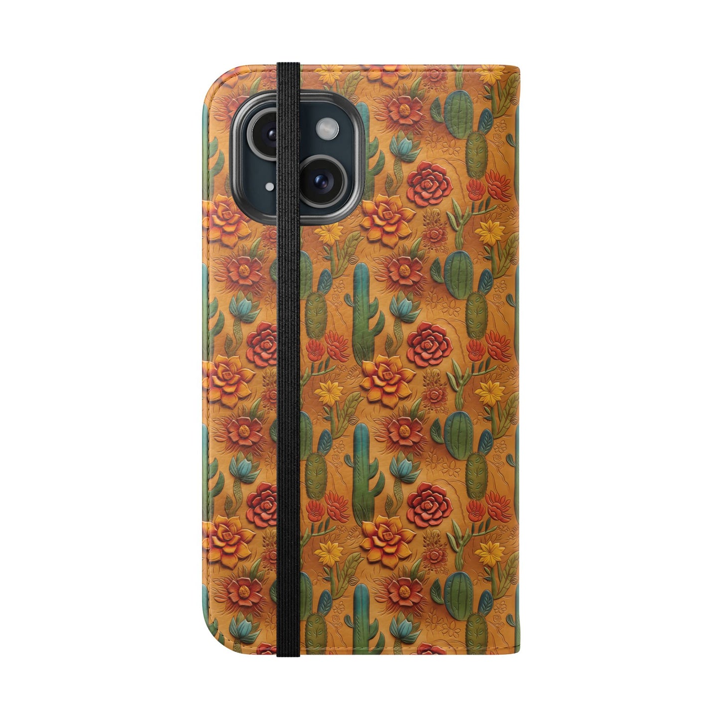 Customizable Mustang Brand Wallet Flip Phone Case (iPhone and Samsung)