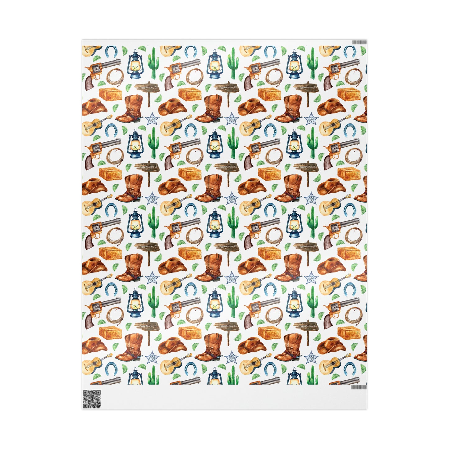 Out West Wrangler Wrapping Papers