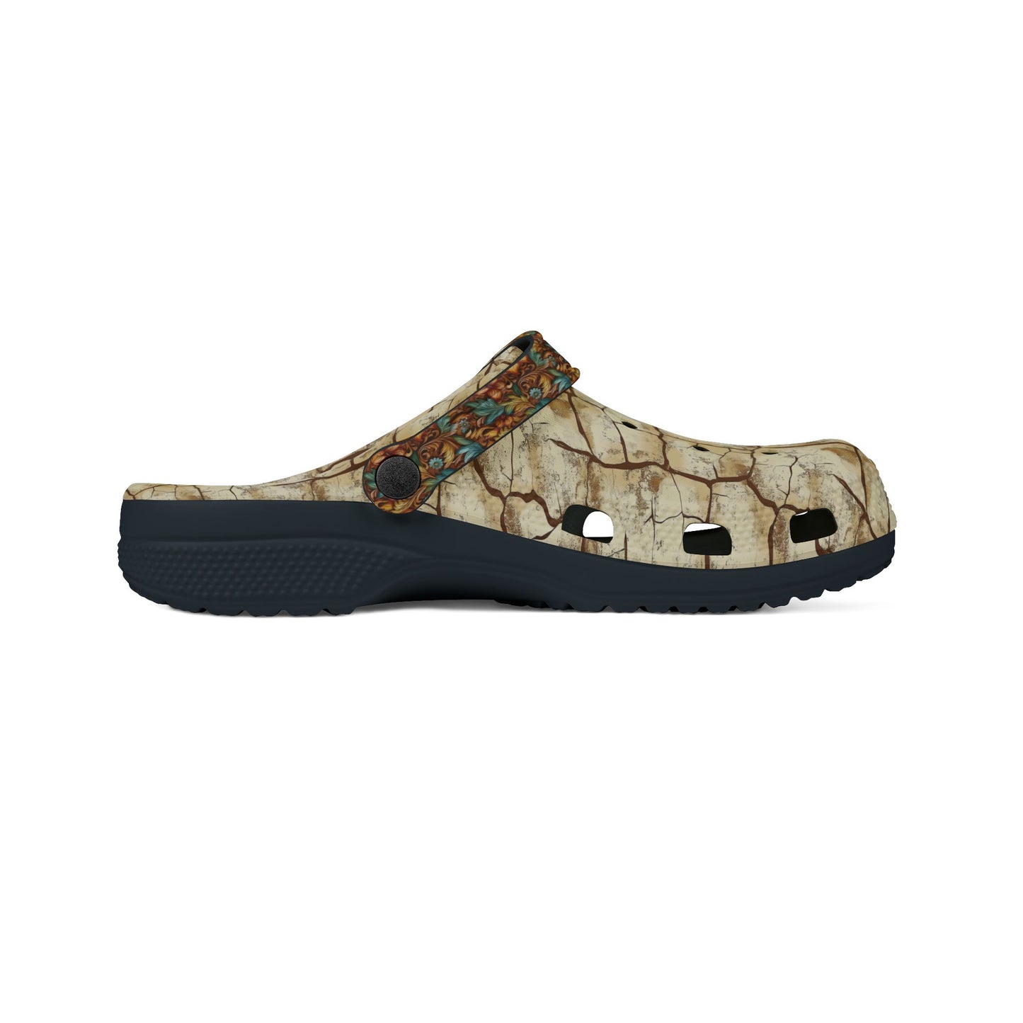 Beauty in the Drought Foam Rubber Salty Clogs