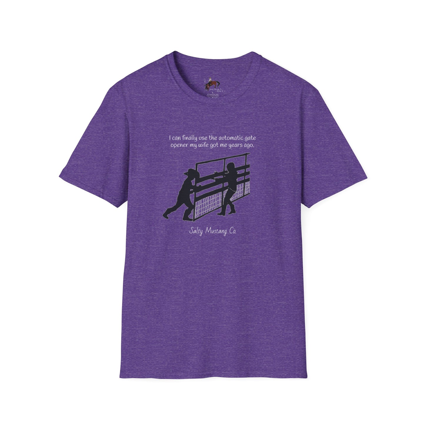 Automatic Gate Opener (For Husband) Softstyle T-Shirt