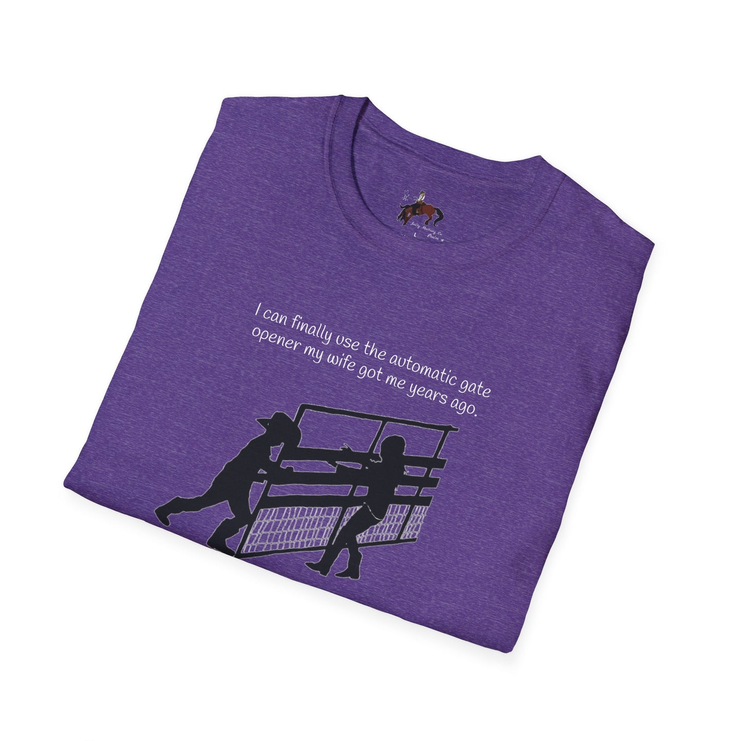 Automatic Gate Opener (For Husband) Softstyle T-Shirt