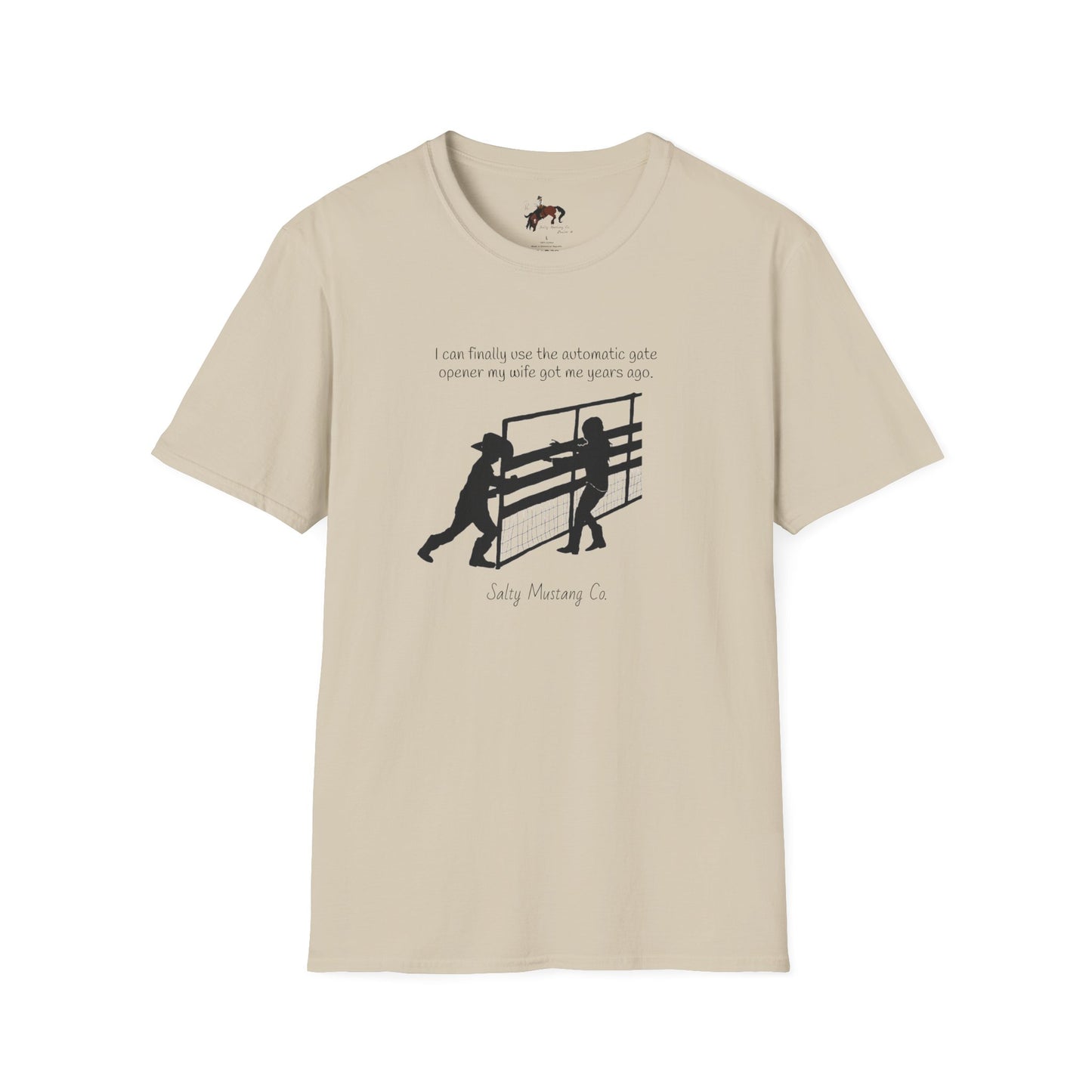 Automatic Gate Opener (For Husband) Softstyle T-Shirt