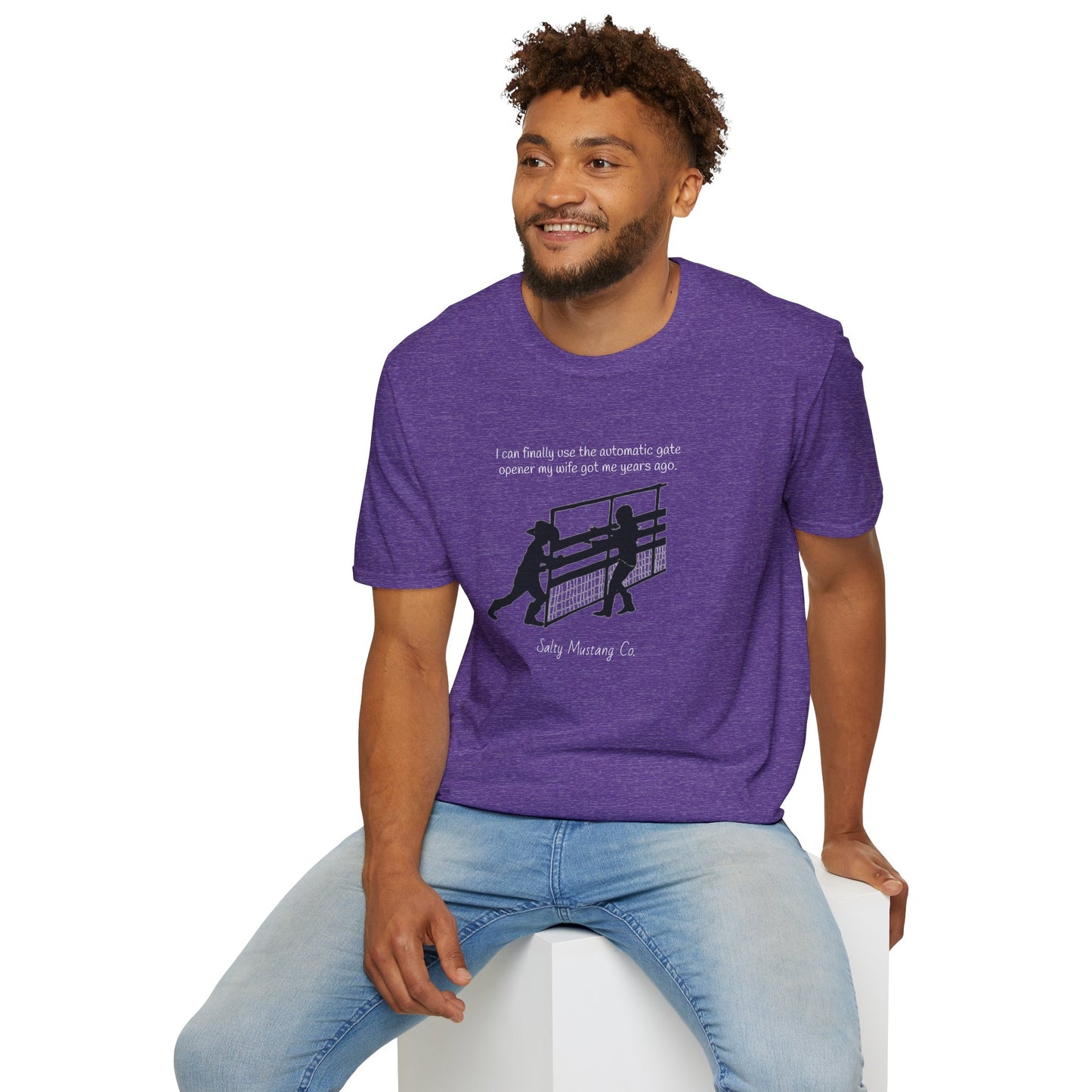 Automatic Gate Opener (For Husband) Softstyle T-Shirt