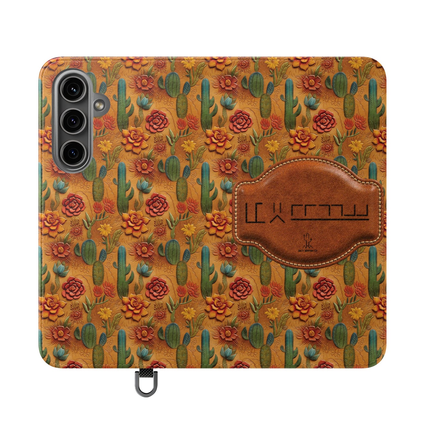 Customizable Mustang Brand Wallet Flip Phone Case (iPhone and Samsung)